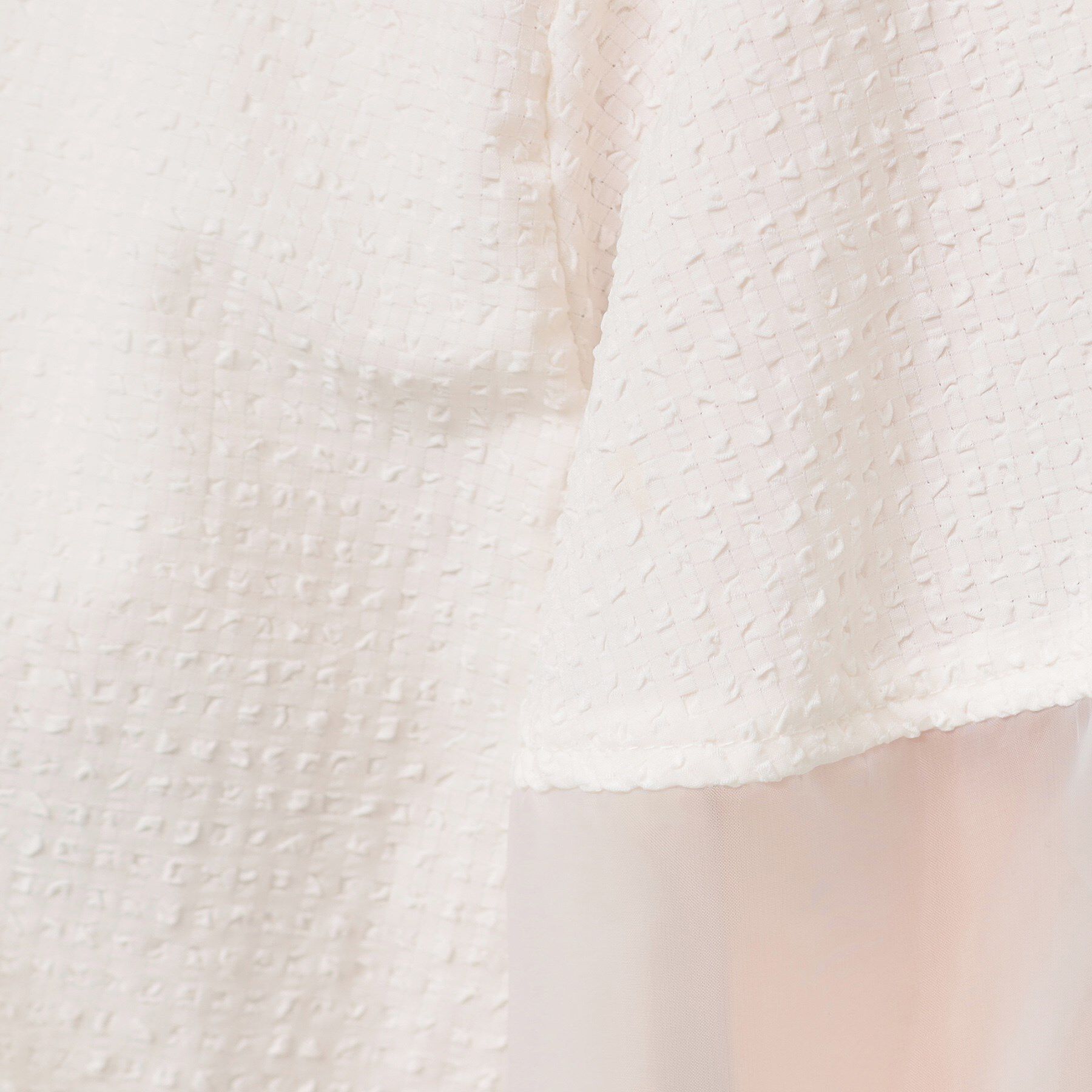 SunaUna「【5分袖】ボリュームパフスリーブトップス」|シャツ・ブラウス|