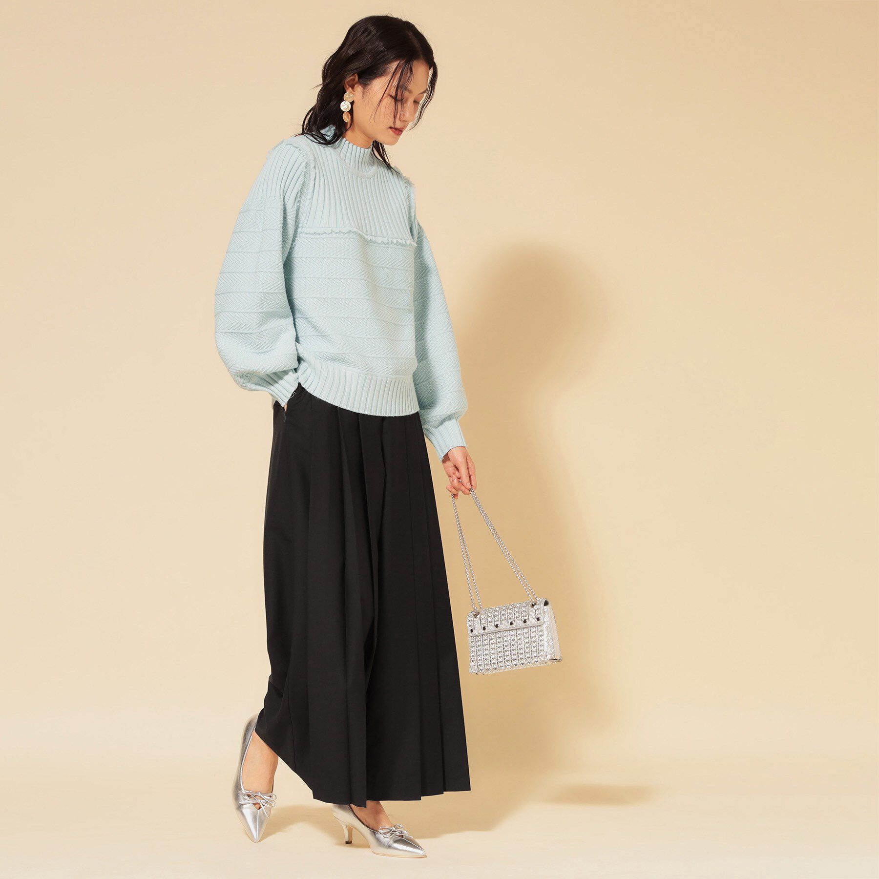 SunaUna「【COLLECTION LINE】プリーツパンツ」|その他|