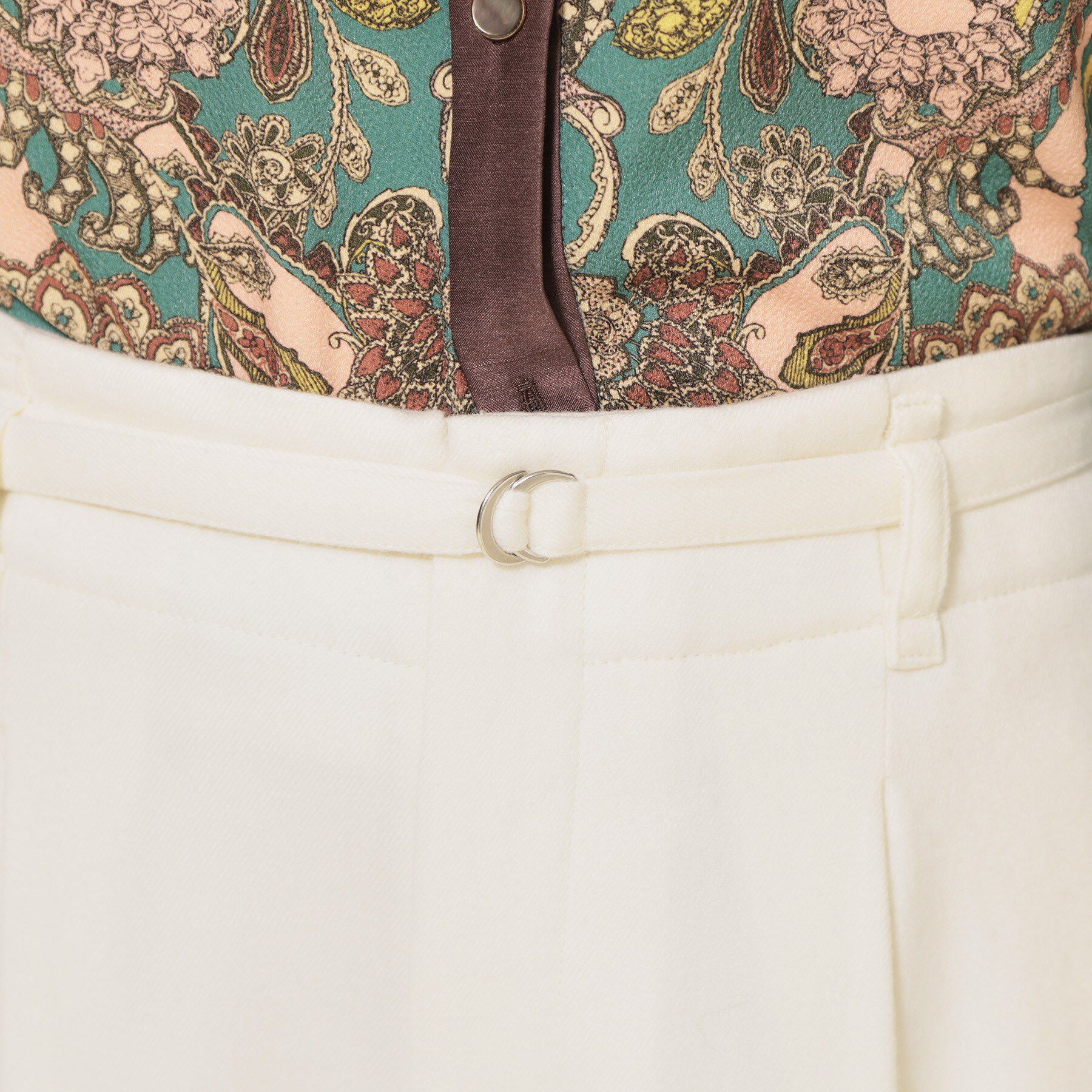 SunaUna「【COLLECTION LINE】ベルト付ガウチョパンツ」|その他|