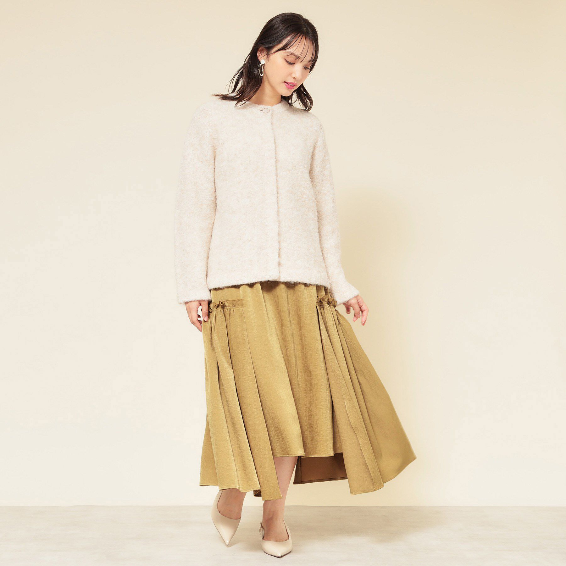 SunaUna「【COLLECTION LINE】アシメフレアスカート」|スカート|