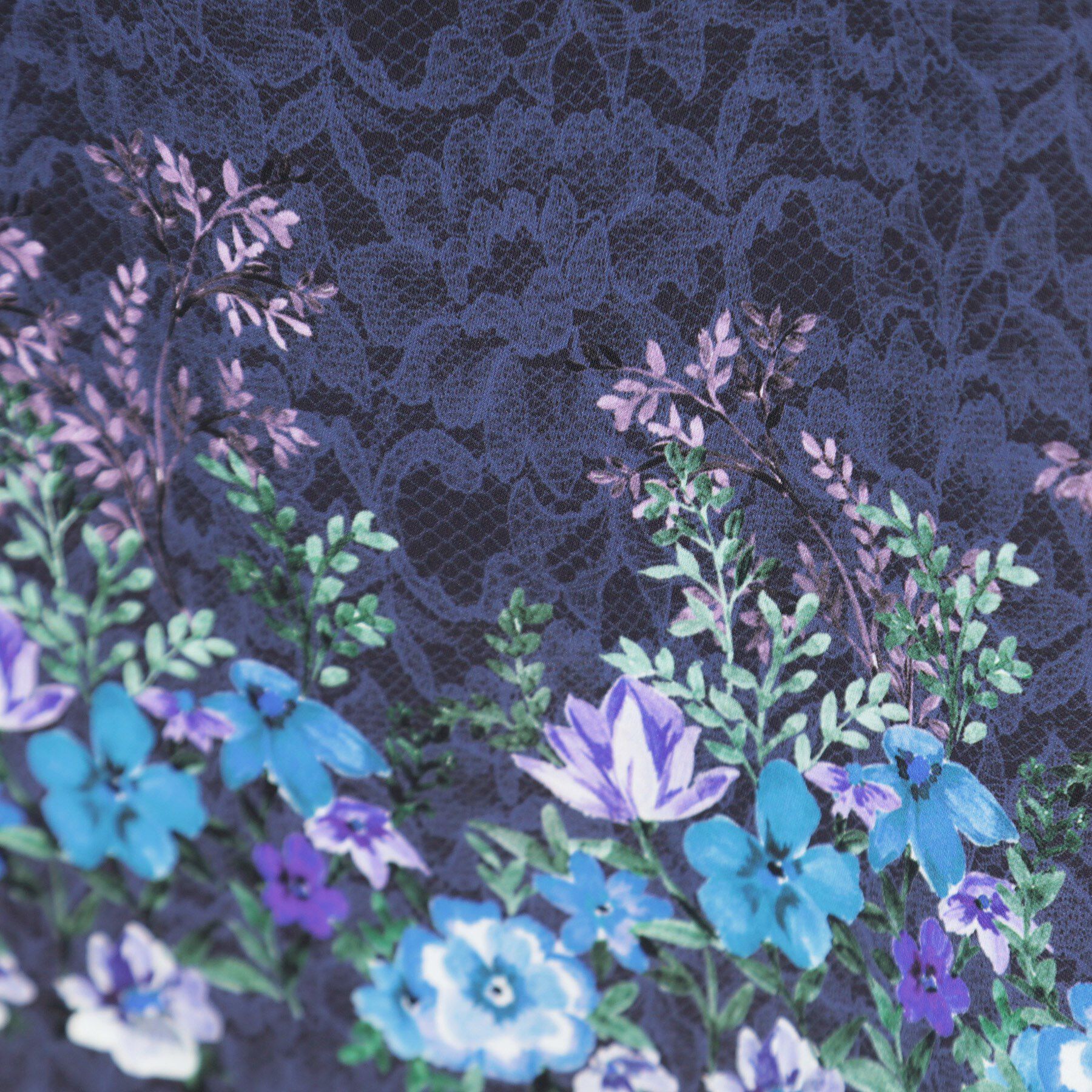 SunaUna「【co creation and yours／SS～L】オリエンタル柄パネルスカート」|スカート|