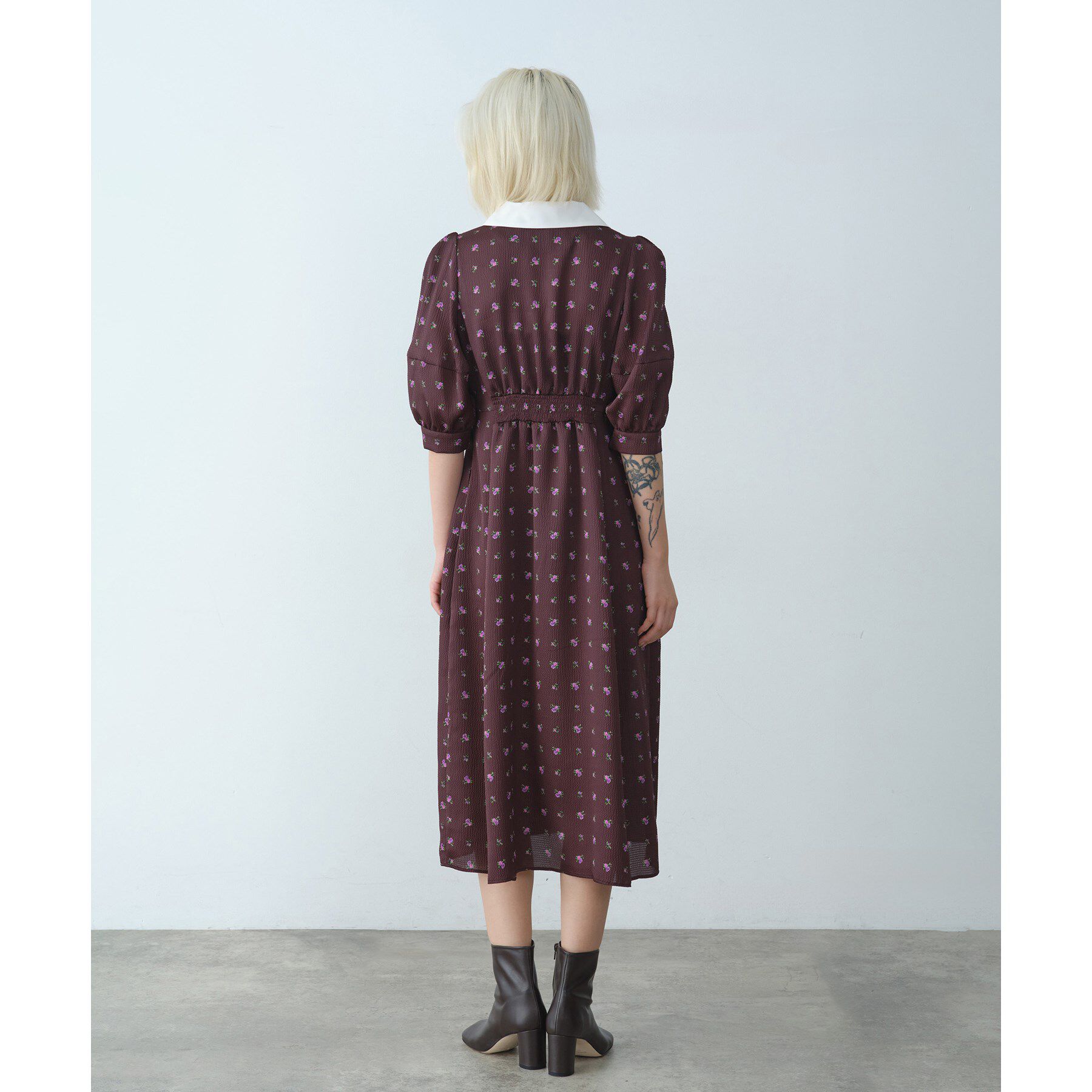 CODE A「blooming flower dress」|ワンピース|