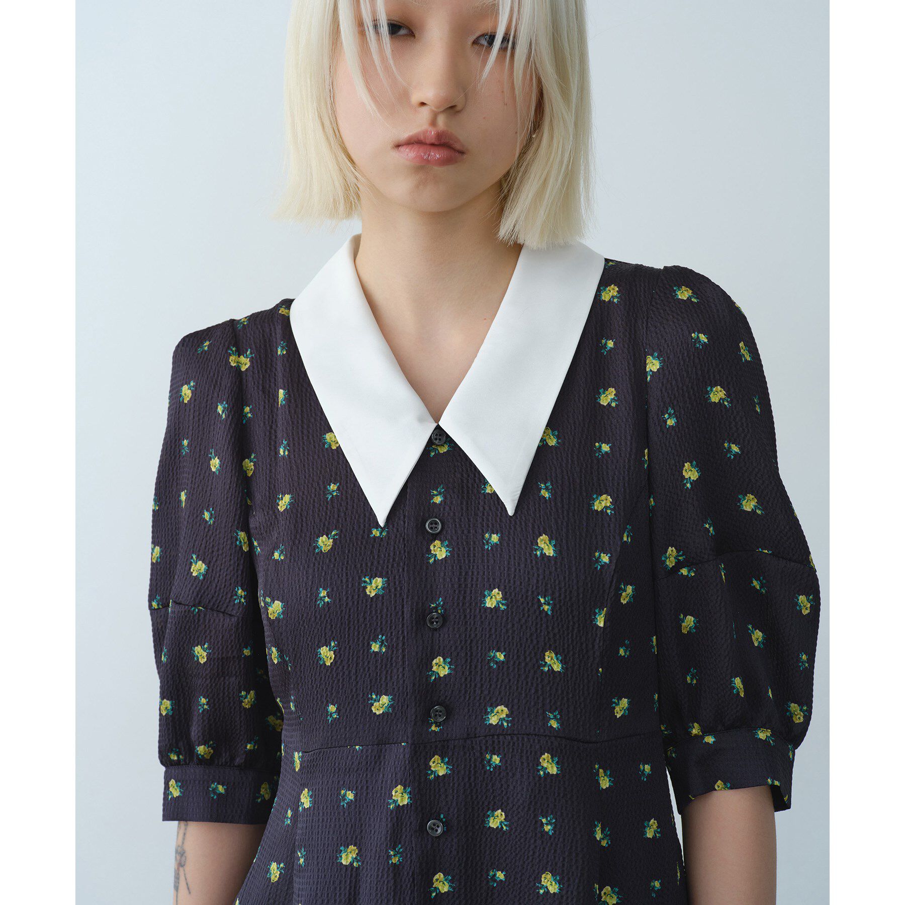 CODE A「blooming flower dress」|ワンピース|