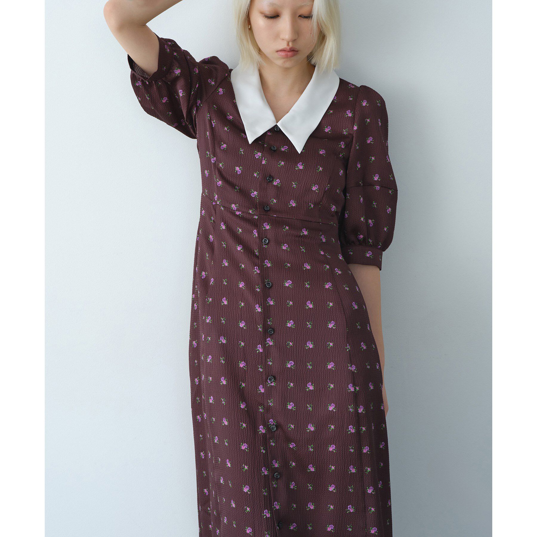 CODE A「blooming flower dress」|ワンピース|