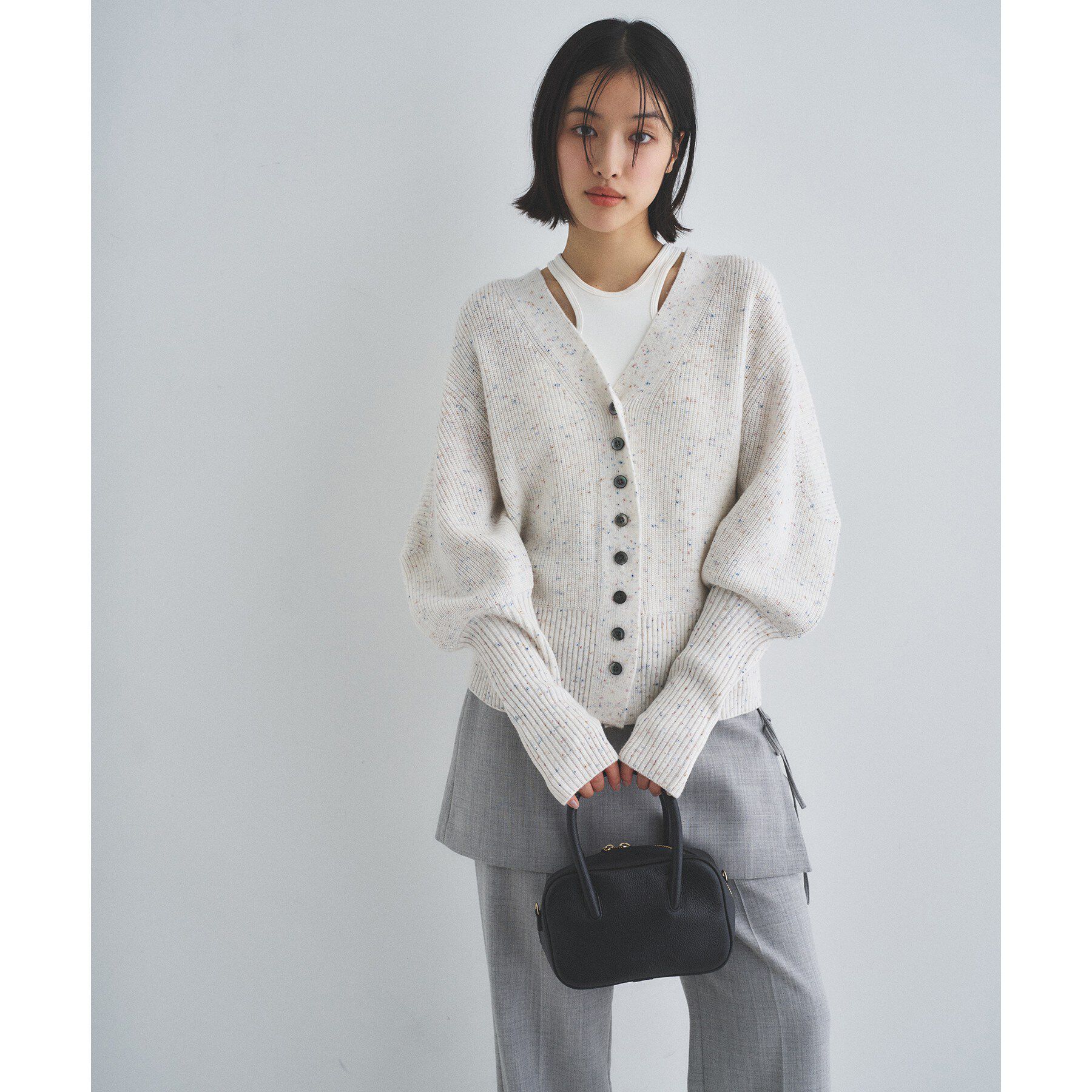 CODE A「MOFIORA｜BOX MINI with strap」|ハンドバッグ|