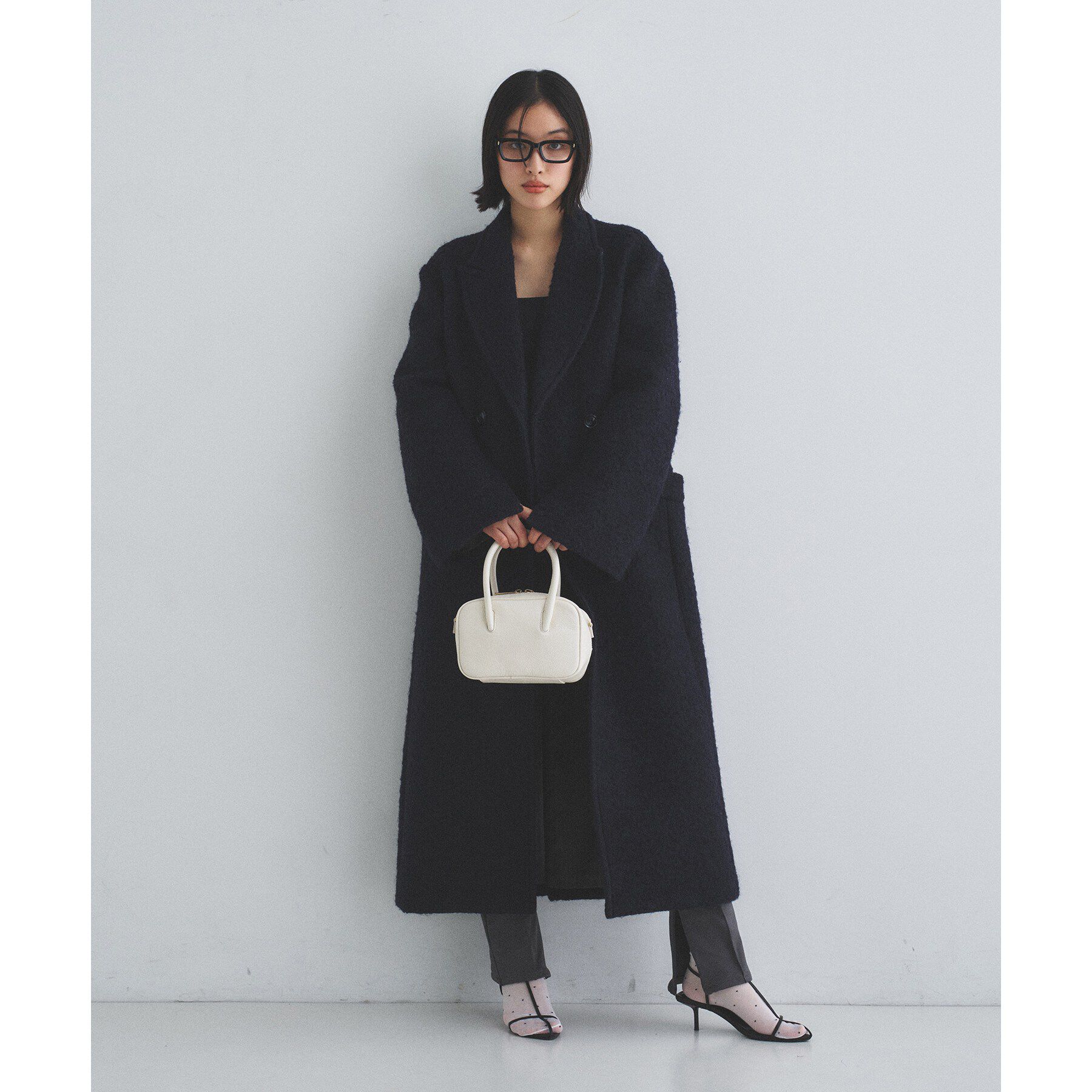 CODE A「MOFIORA｜BOX MINI with strap」|ハンドバッグ|