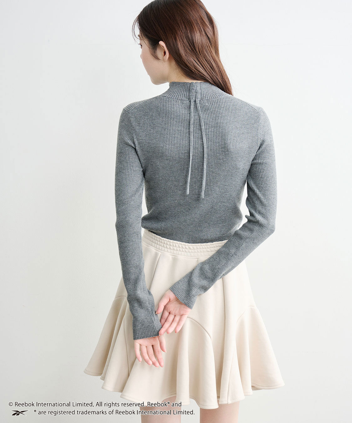 COCO DEAL「《COCO DEAL/Reebok》裏毛サーキュラーミニスカート」|スカート|