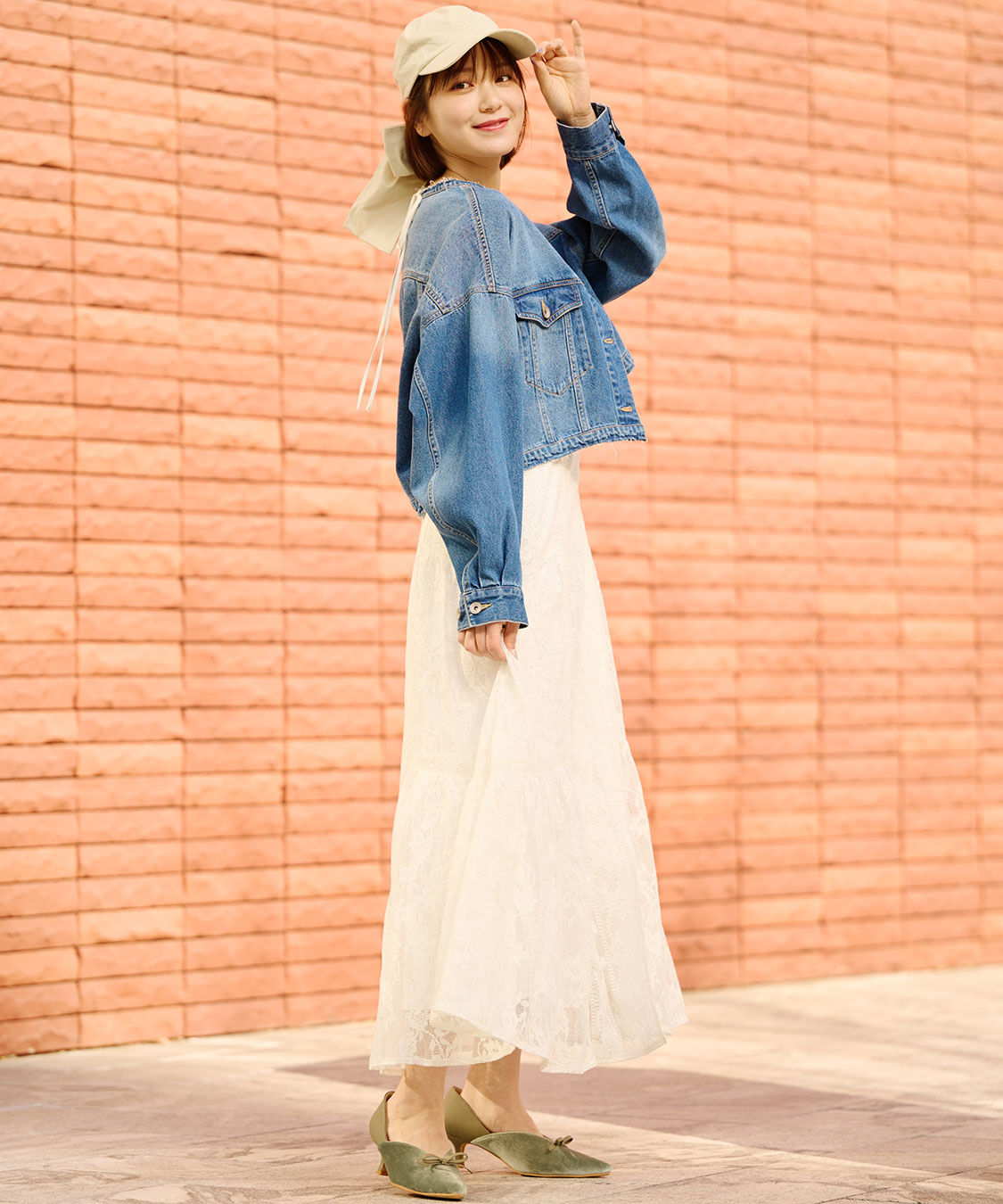 COCO DEAL「レースティアードキャミワンピース」|ワンピース|