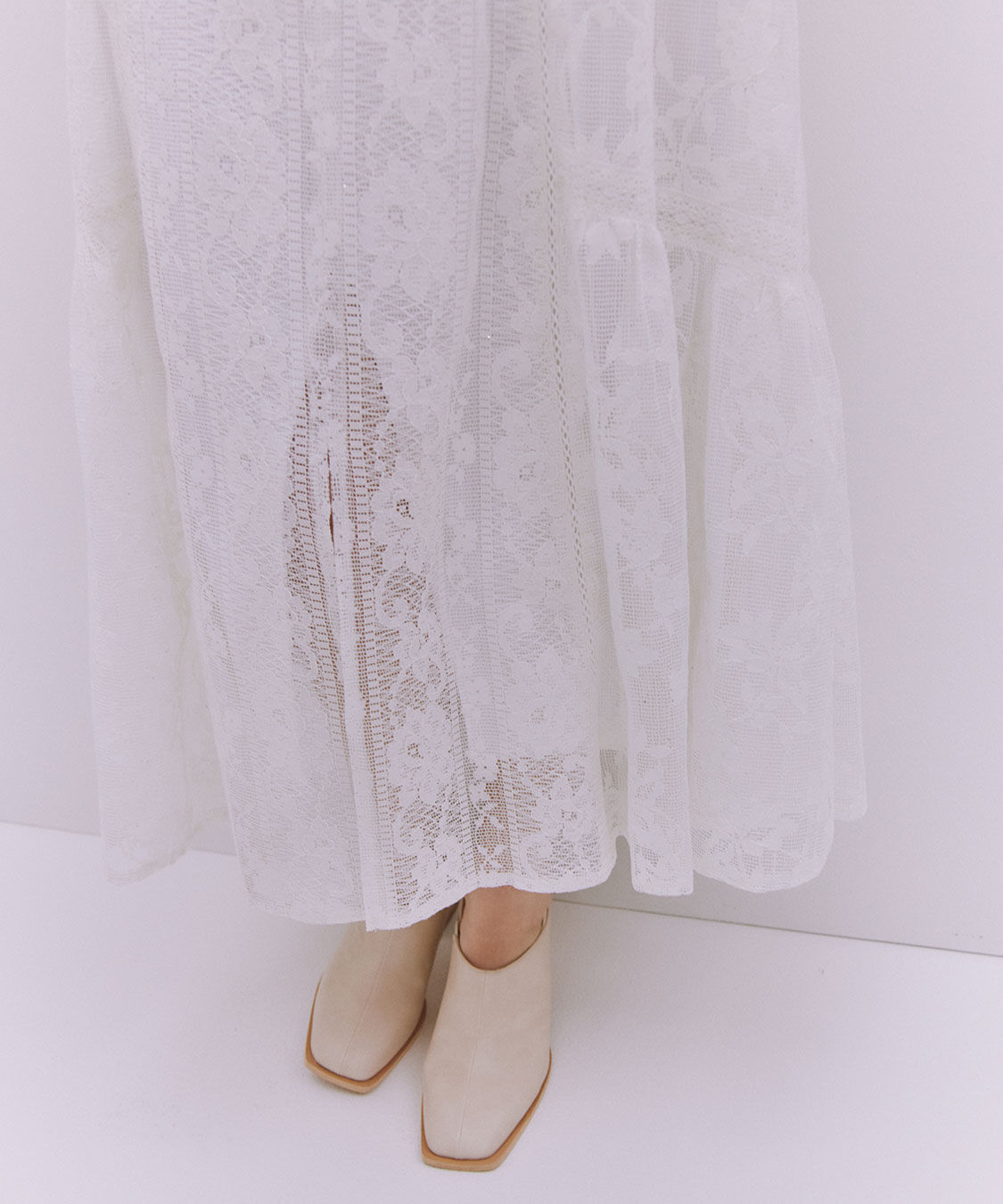 COCO DEAL「レースティアードキャミワンピース」|ワンピース|