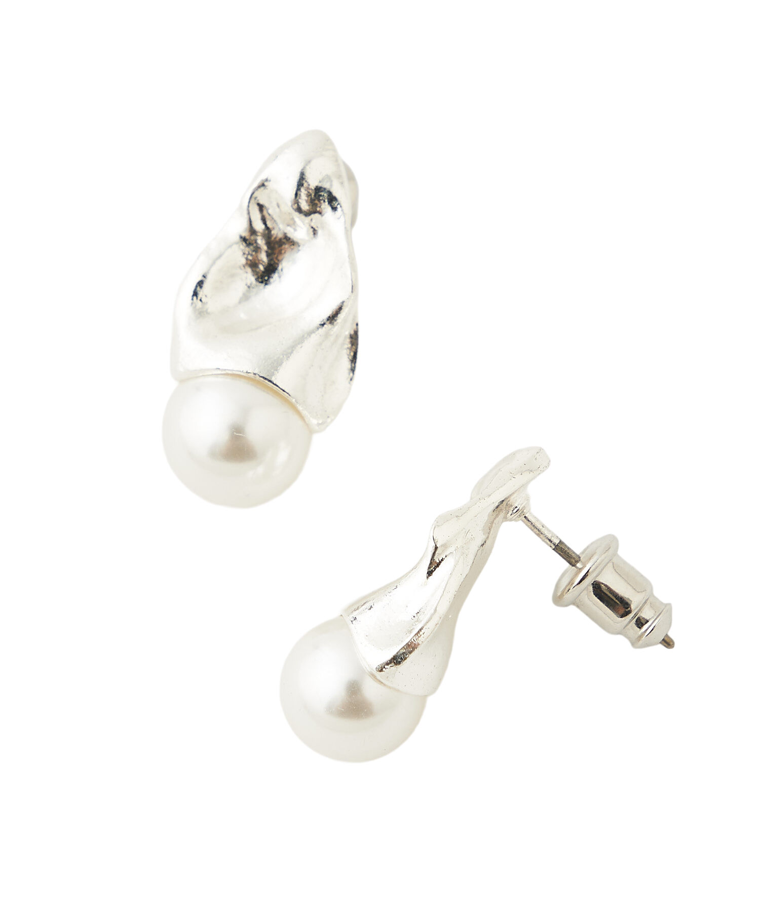 COCO DEAL「Oyster シェルパールドロップピアス」|ピアス|