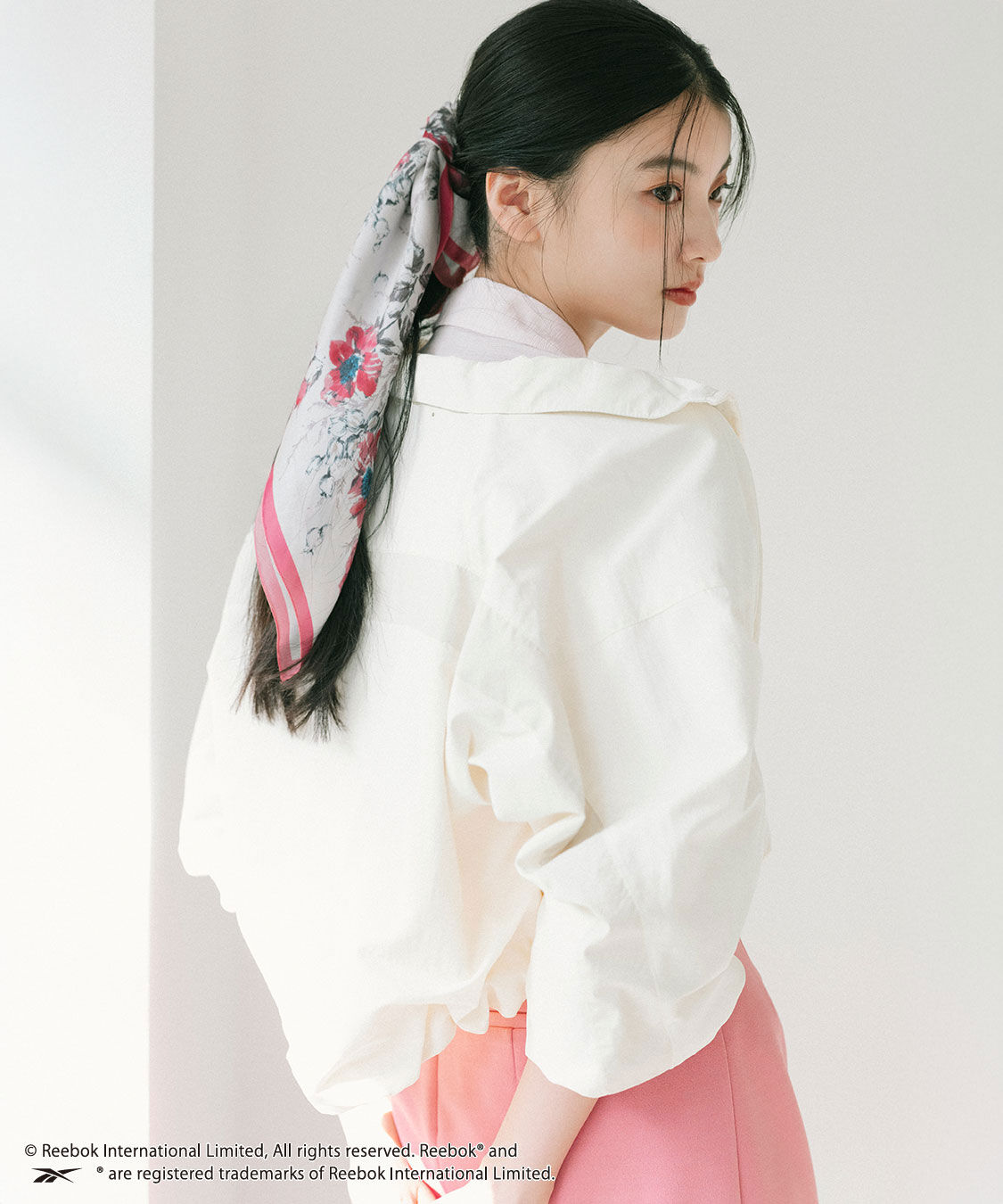 COCO DEAL「《COCO DEAL/Reebok》クロップド丈バルーンブルゾン」|ブルゾン・スタジャン|