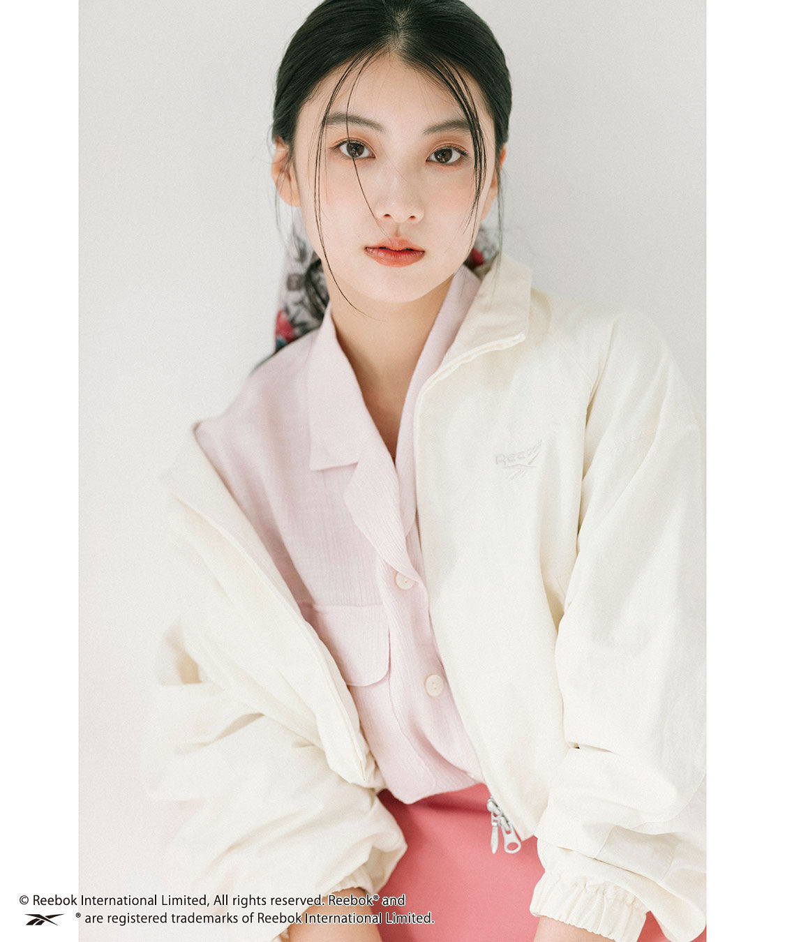 COCO DEAL「《COCO DEAL/Reebok》クロップド丈バルーンブルゾン」|ブルゾン・スタジャン|