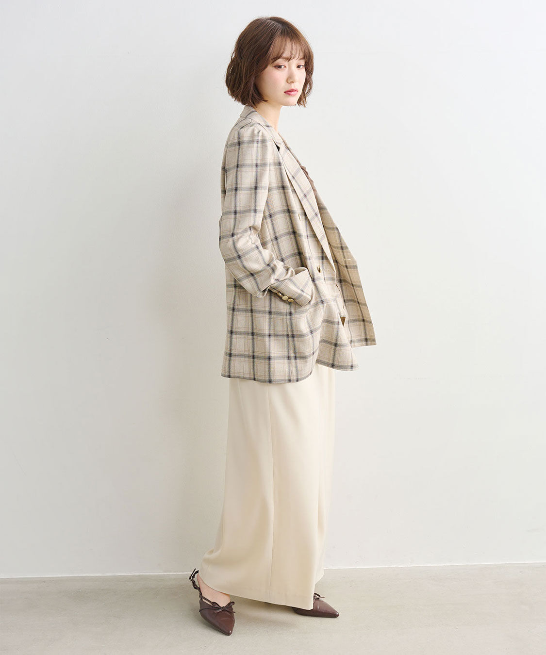 COCO DEAL「パフスリーブジャケット」|テーラードジャケット|