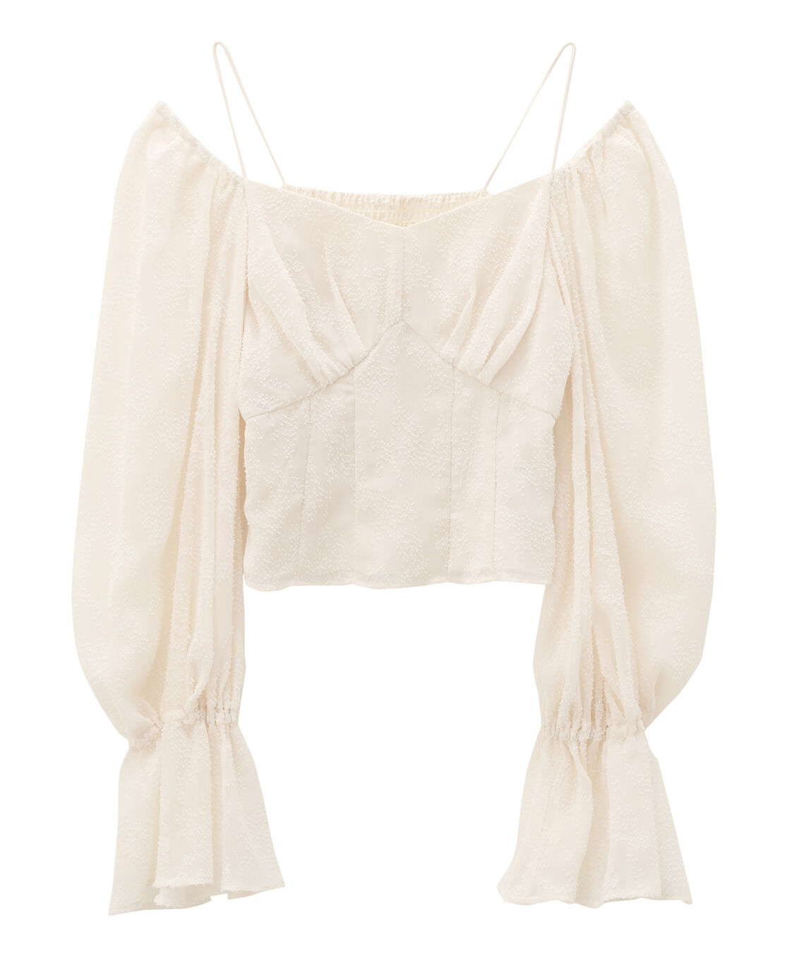 COCO DEAL「ボリュームスリーブコルセットブラウス」|シャツ・ブラウス|