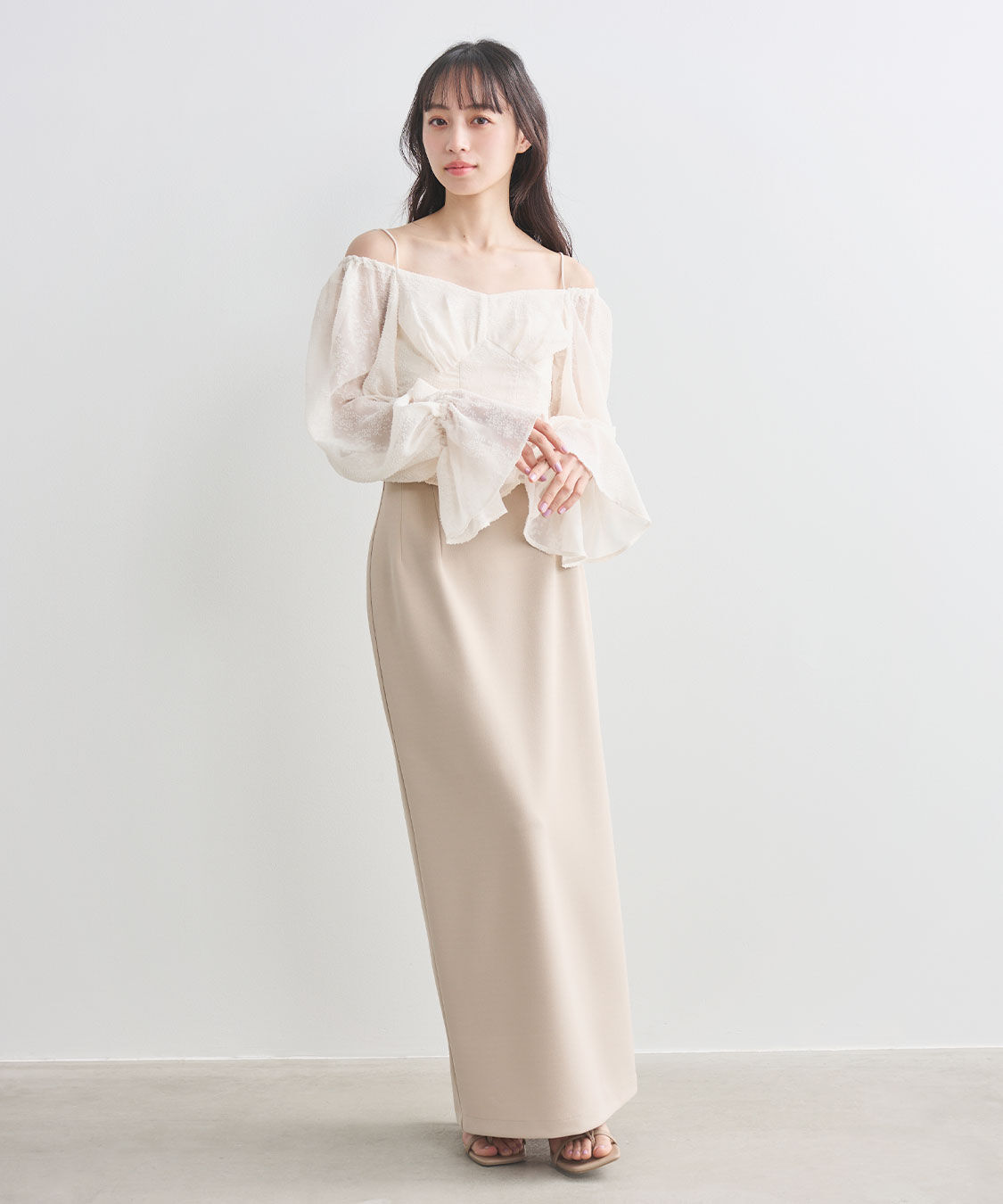 COCO DEAL「ボリュームスリーブコルセットブラウス」|シャツ・ブラウス|