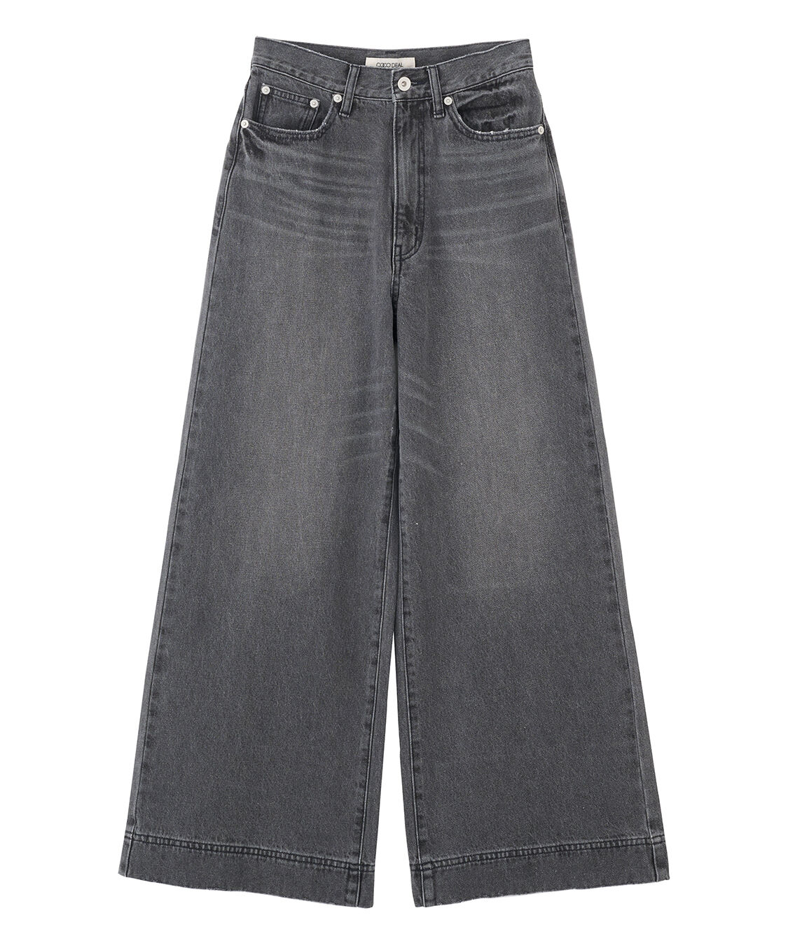 COCO DEAL「フレアワイドデニムパンツ」|デニム|