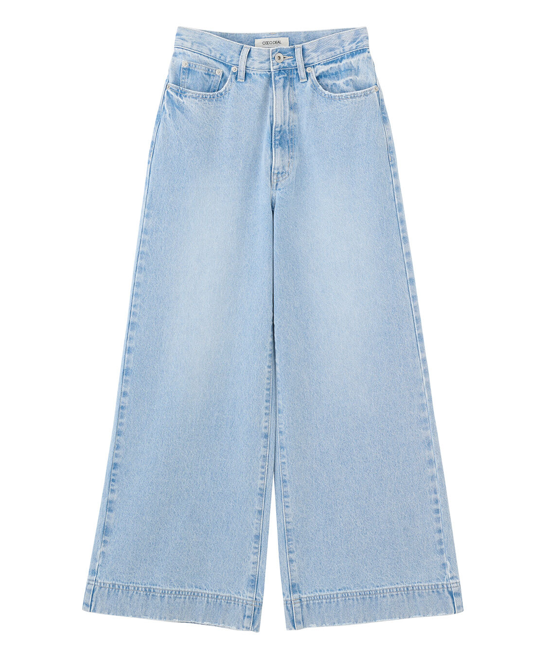 COCO DEAL「フレアワイドデニムパンツ」|デニム|