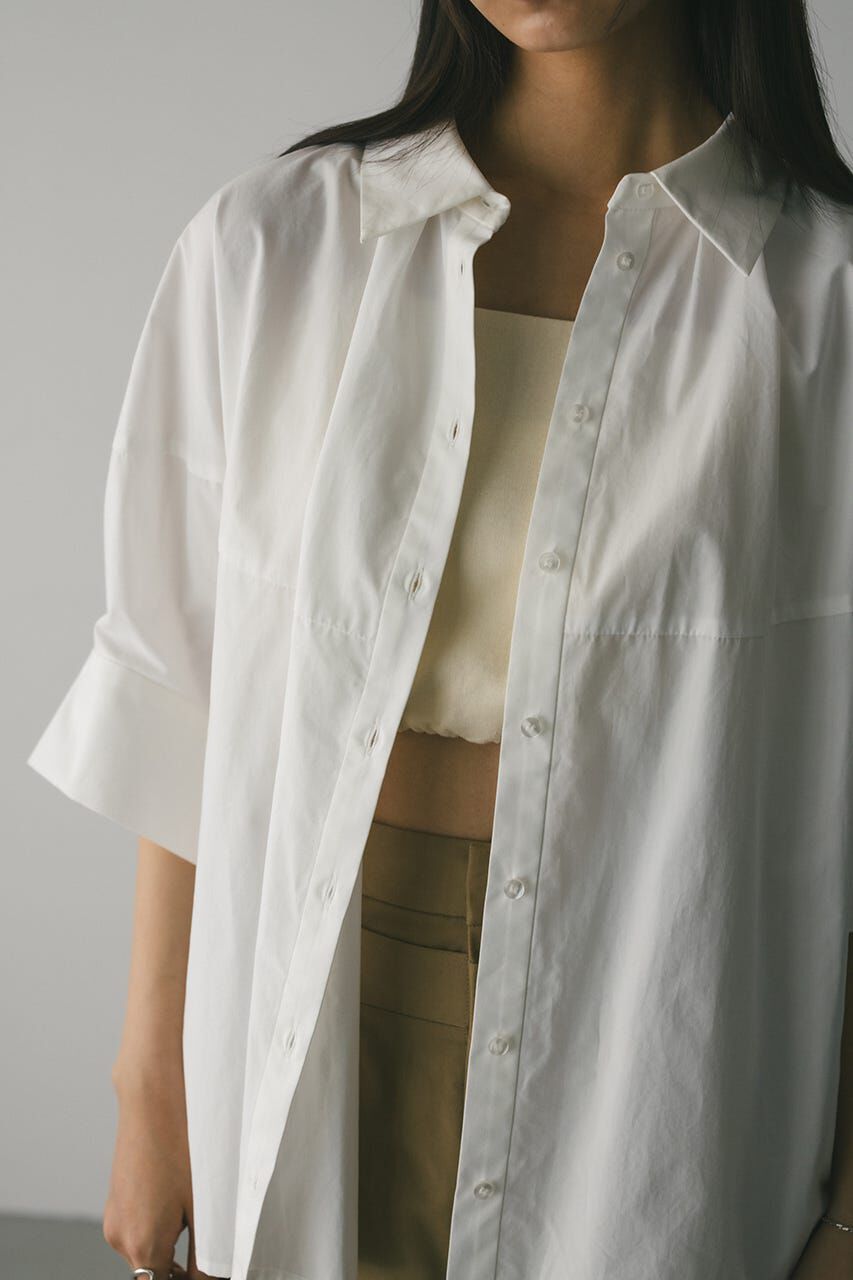 STYLEMIXER「フォルムテントラインシャツ」|シャツ・ブラウス|