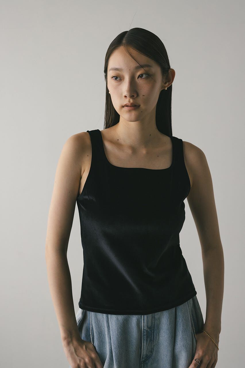 STYLEMIXER「ベロアタンクトップ」|タンクトップ|