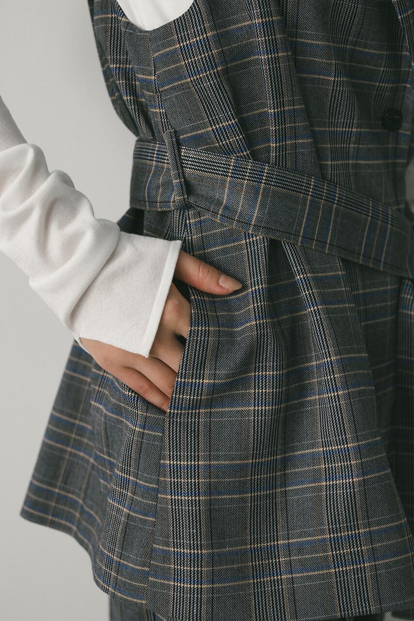 STYLEMIXER「ルーズテーラードベスト」|ダウンベスト・ベスト|