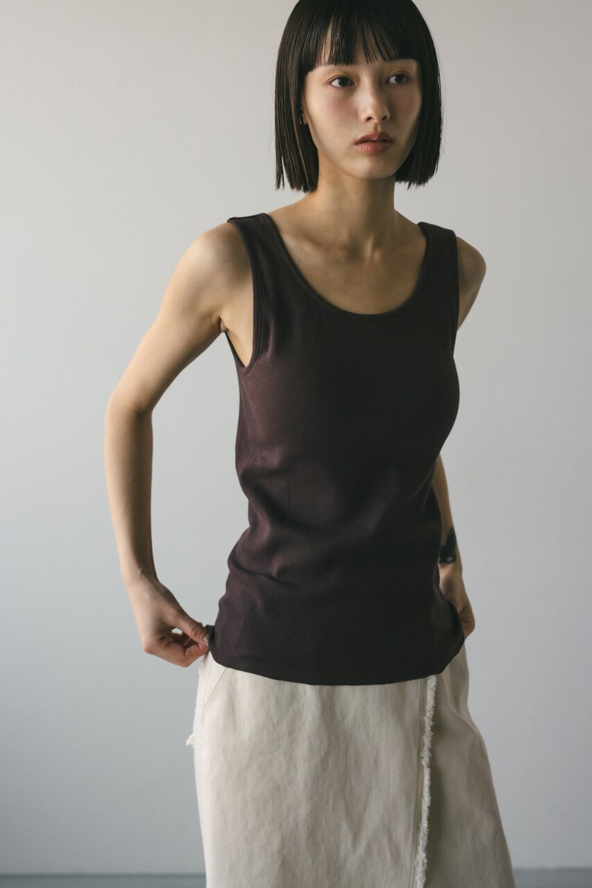 STYLEMIXER「カップ付きバックオープンタンク」|タンクトップ|