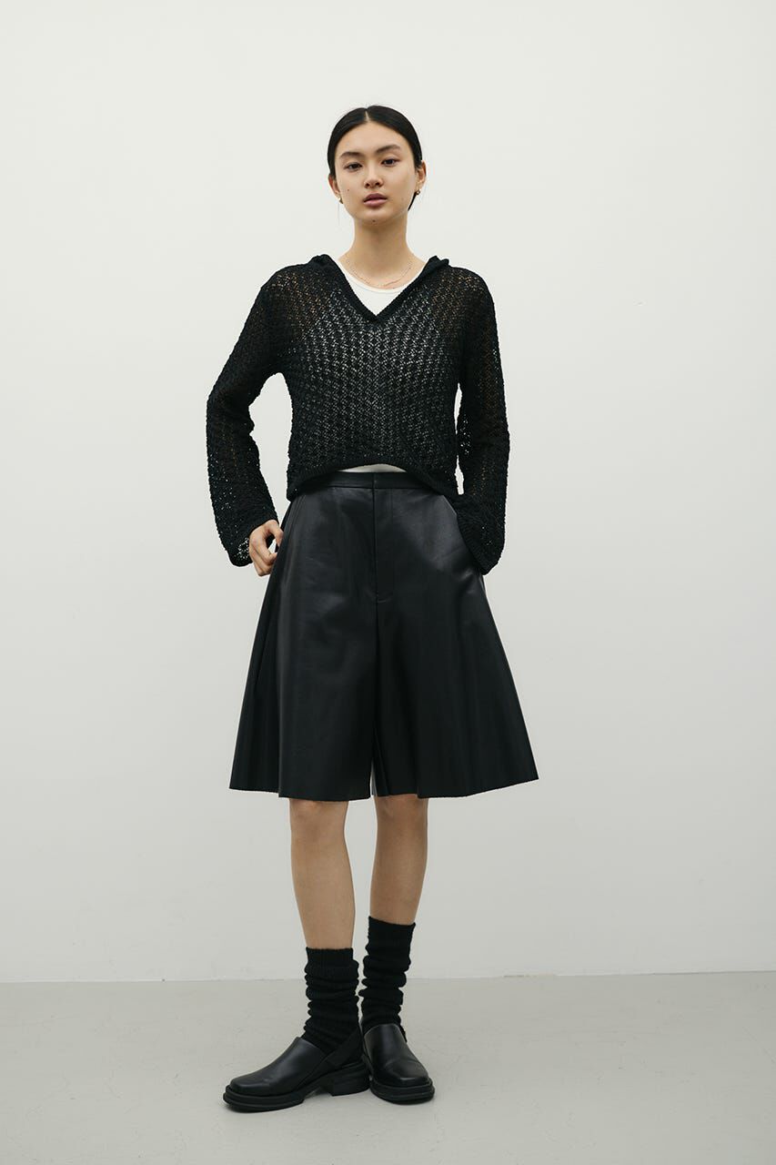 STYLEMIXER「アイレットレースフーディー」|ニット・セーター|