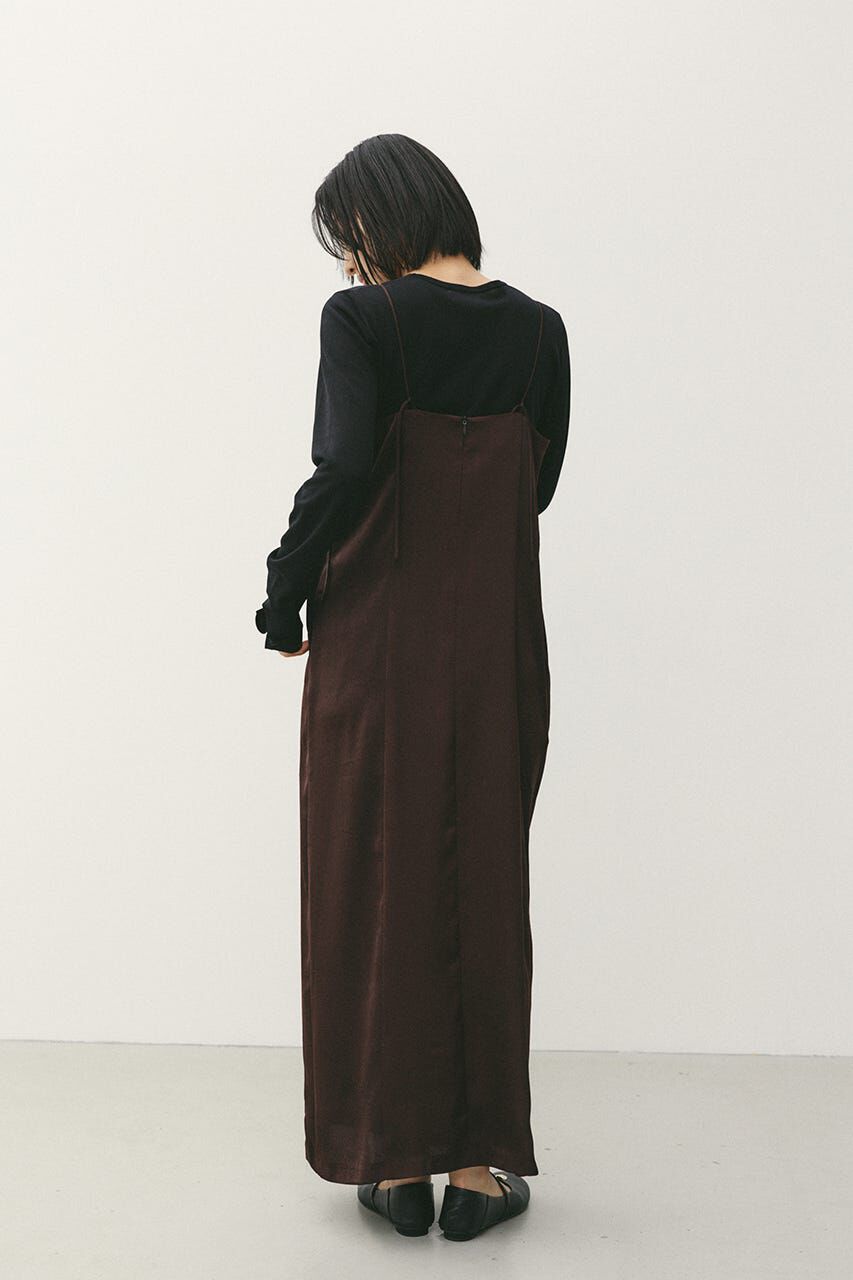 STYLEMIXER「サテンストリングキャミワンピース」|ワンピース|