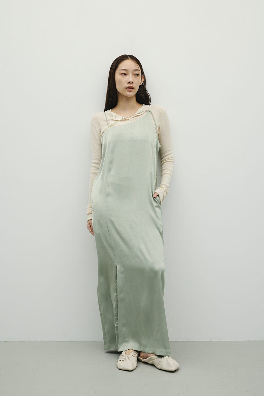 STYLEMIXER「サテンストリングキャミワンピース」|ワンピース|MINT