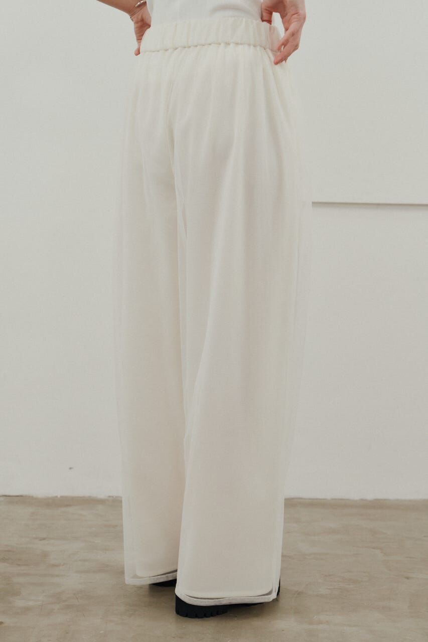 STYLEMIXER「シアーレイヤードリラックスパンツ」|その他|