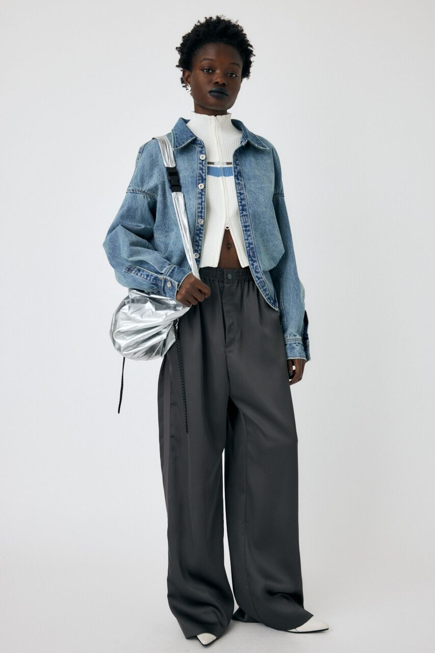 MOUSSY「SATIN  LINE パンツ」|その他|