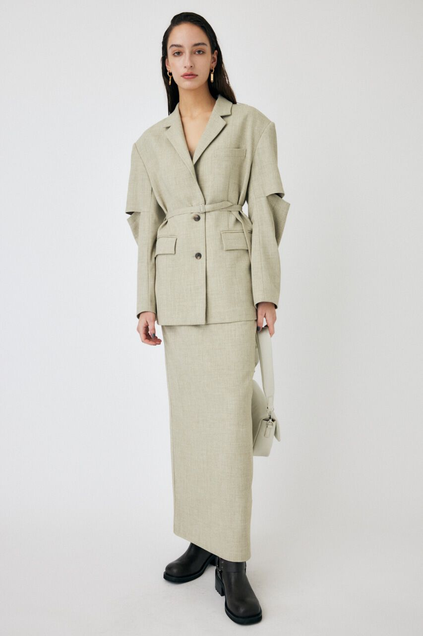 MOUSSY「I LINE MAXI スカート」|スカート|