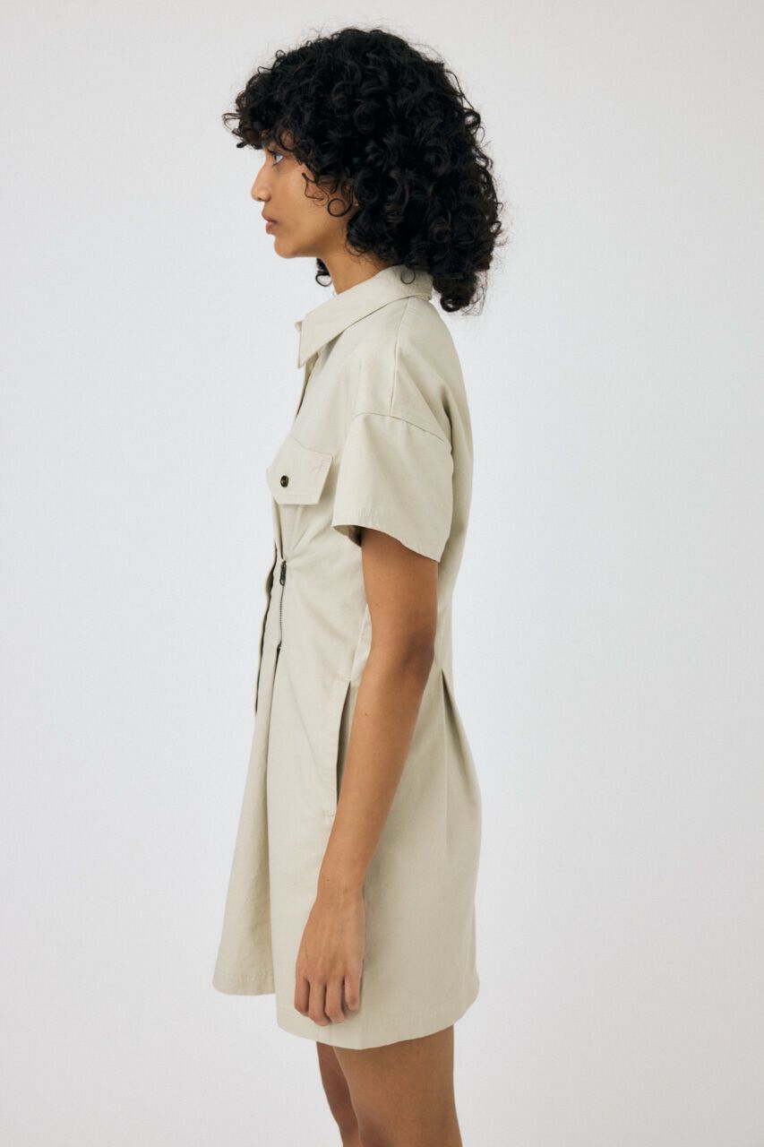 MOUSSY「WAIST ZIP UP ドレス」|ワンピース|