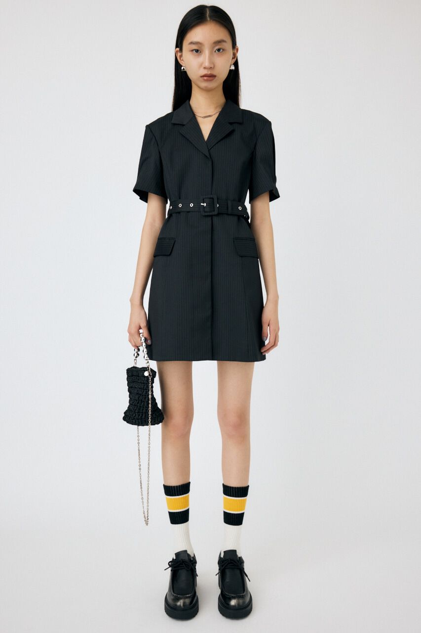 MOUSSY「BELTED BLAZER ミニドレス」|ワンピース|
