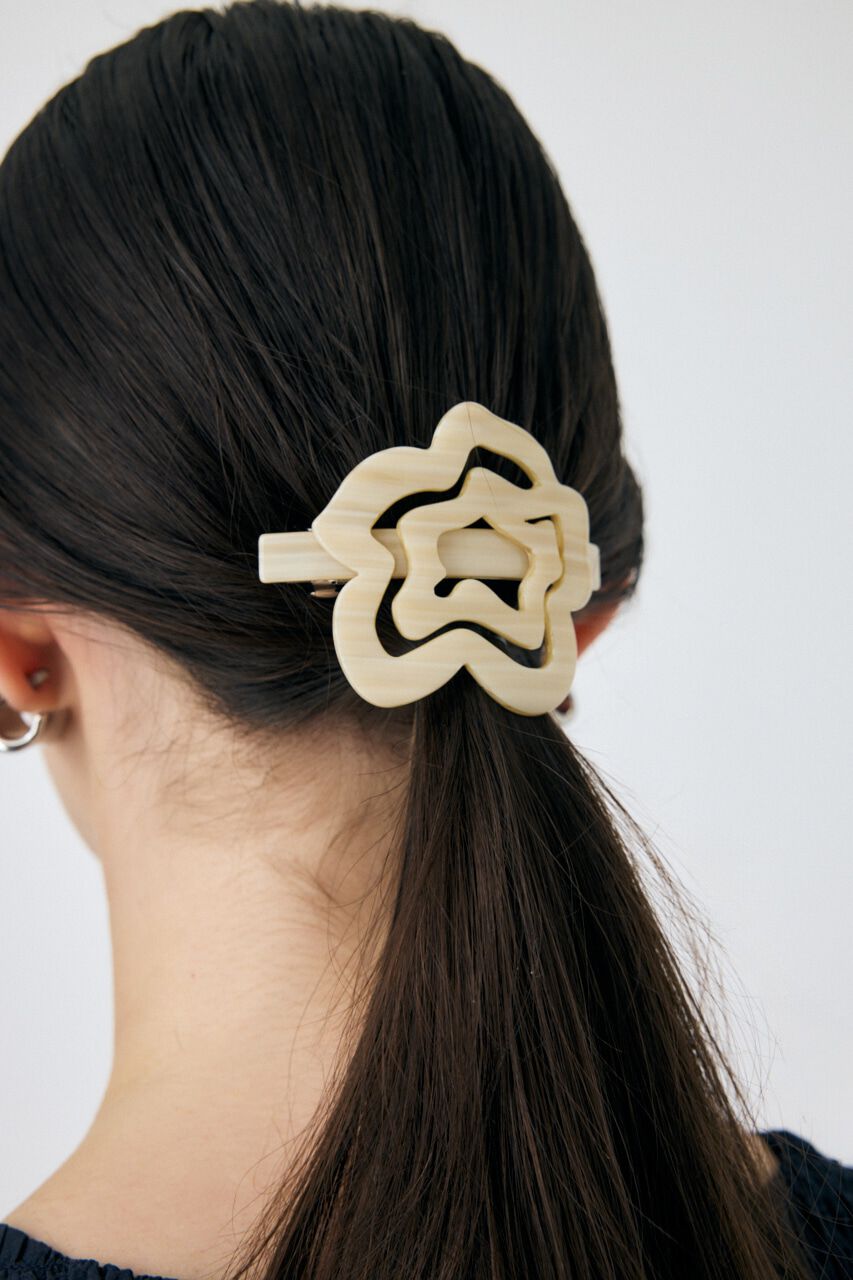 MOUSSY「MARBLE FLOWER バレッタ」|その他|