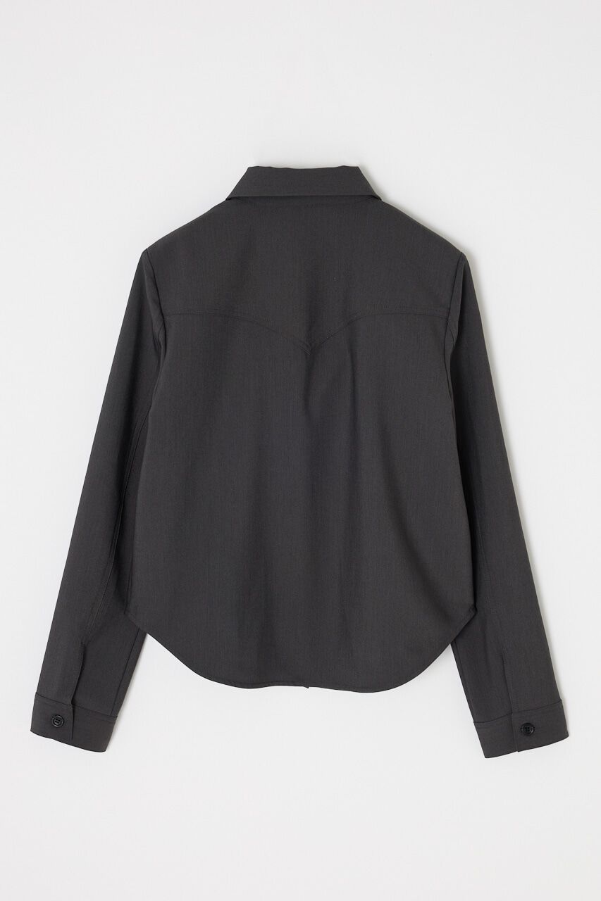 MOUSSY「CURVE POCKET DETAILシャツ」|シャツ・ブラウス|