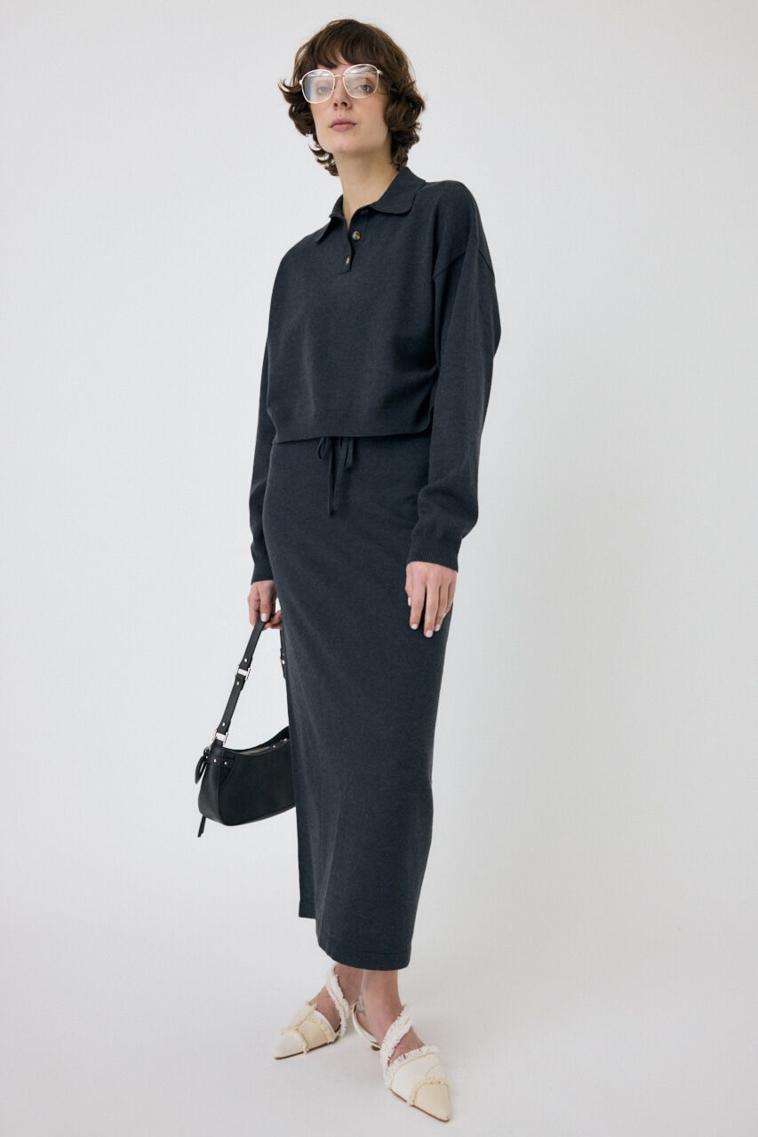 MOUSSY「PENCIL ニットスカート」|スカート|