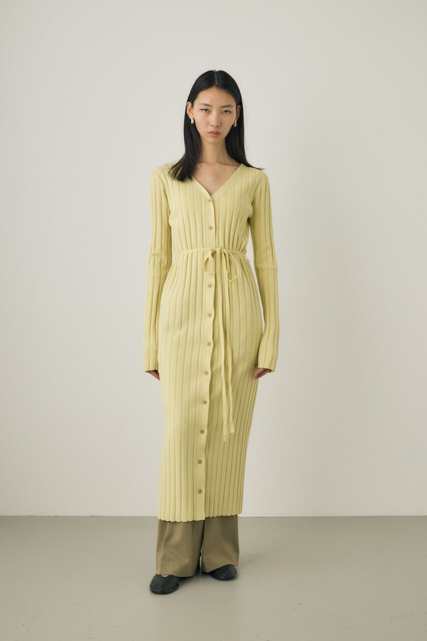 MOUSSY「2WAYニットワンピース　リサイクルポリエステル使用」|ワンピース|