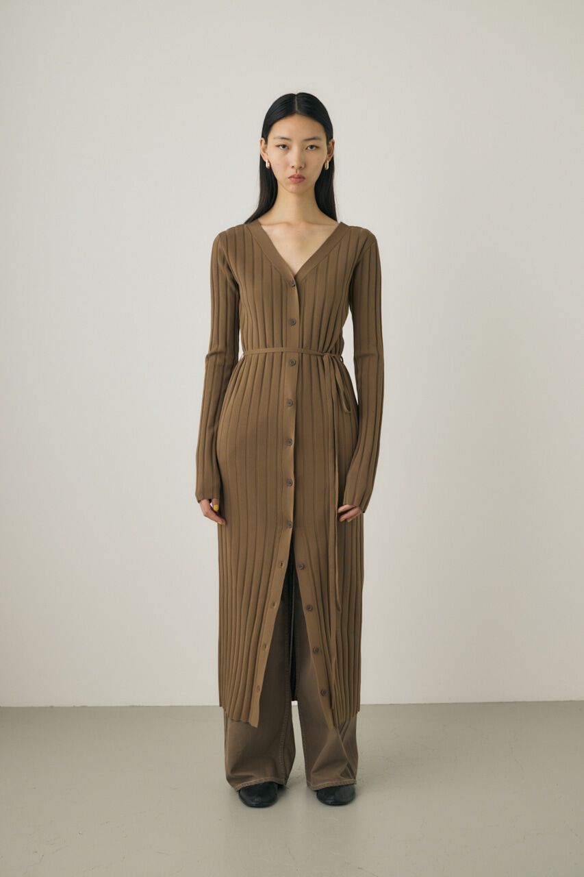 MOUSSY「2WAYニットワンピース　リサイクルポリエステル使用」|ワンピース|