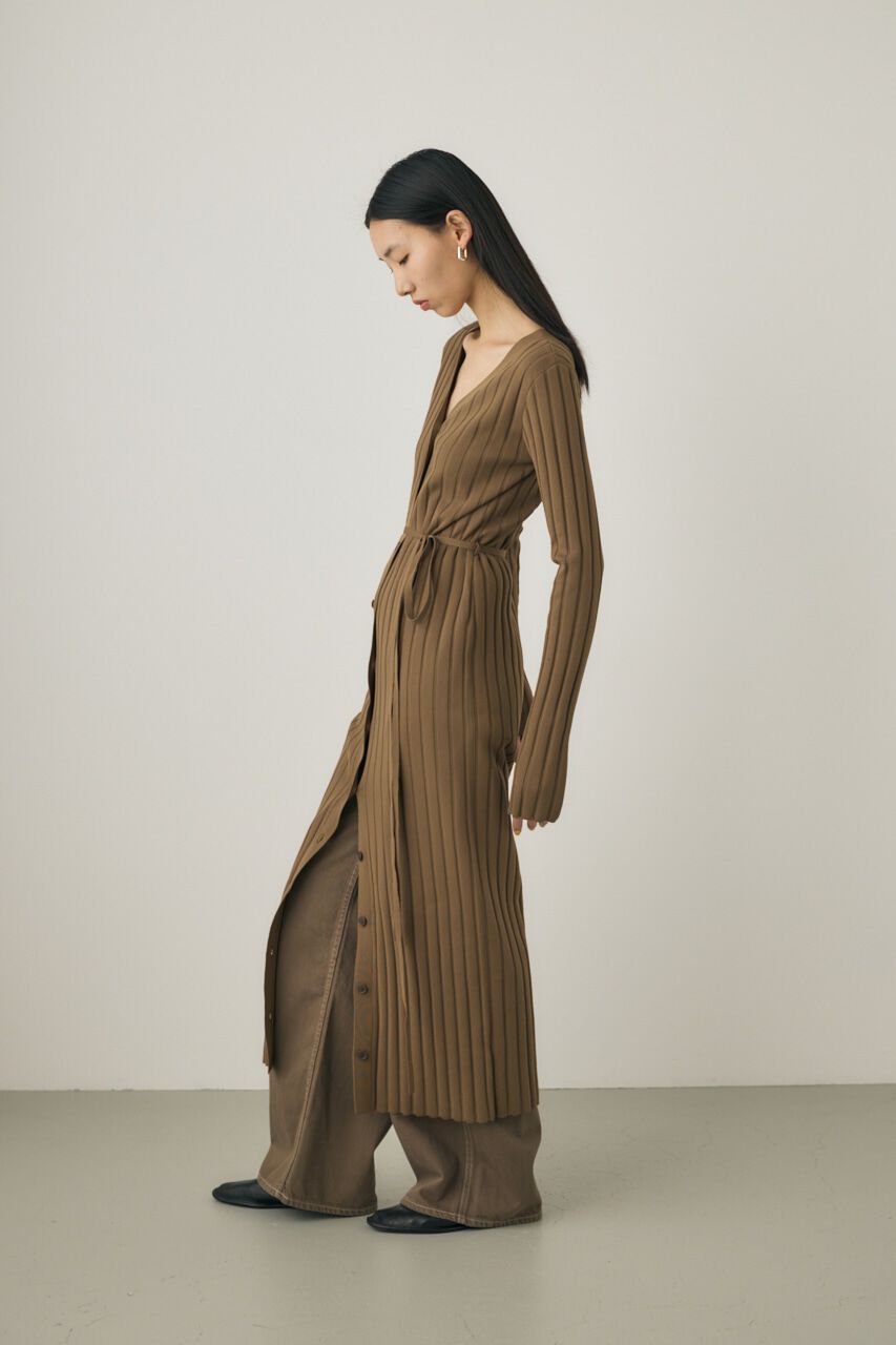 MOUSSY「2WAYニットワンピース　リサイクルポリエステル使用」|ワンピース|