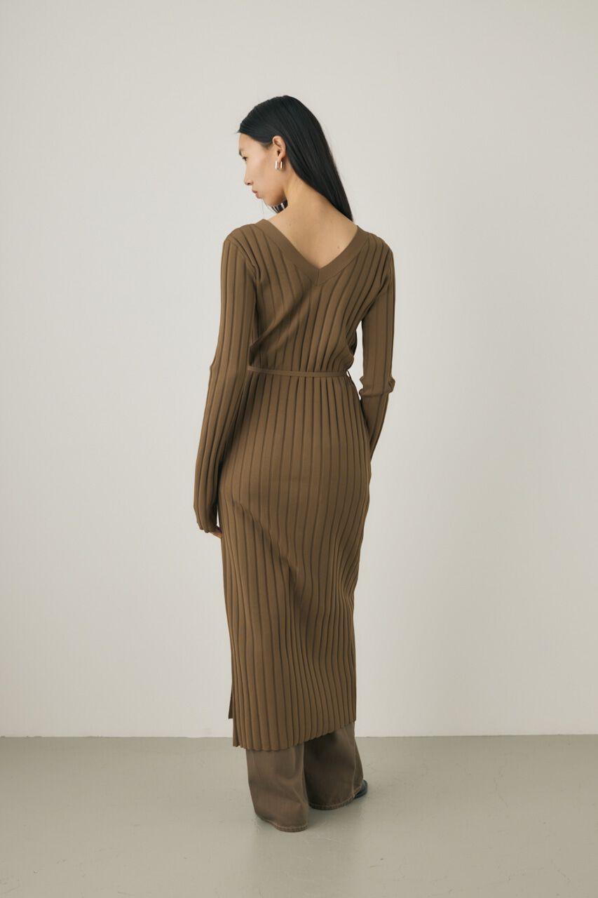 MOUSSY「2WAYニットワンピース　リサイクルポリエステル使用」|ワンピース|