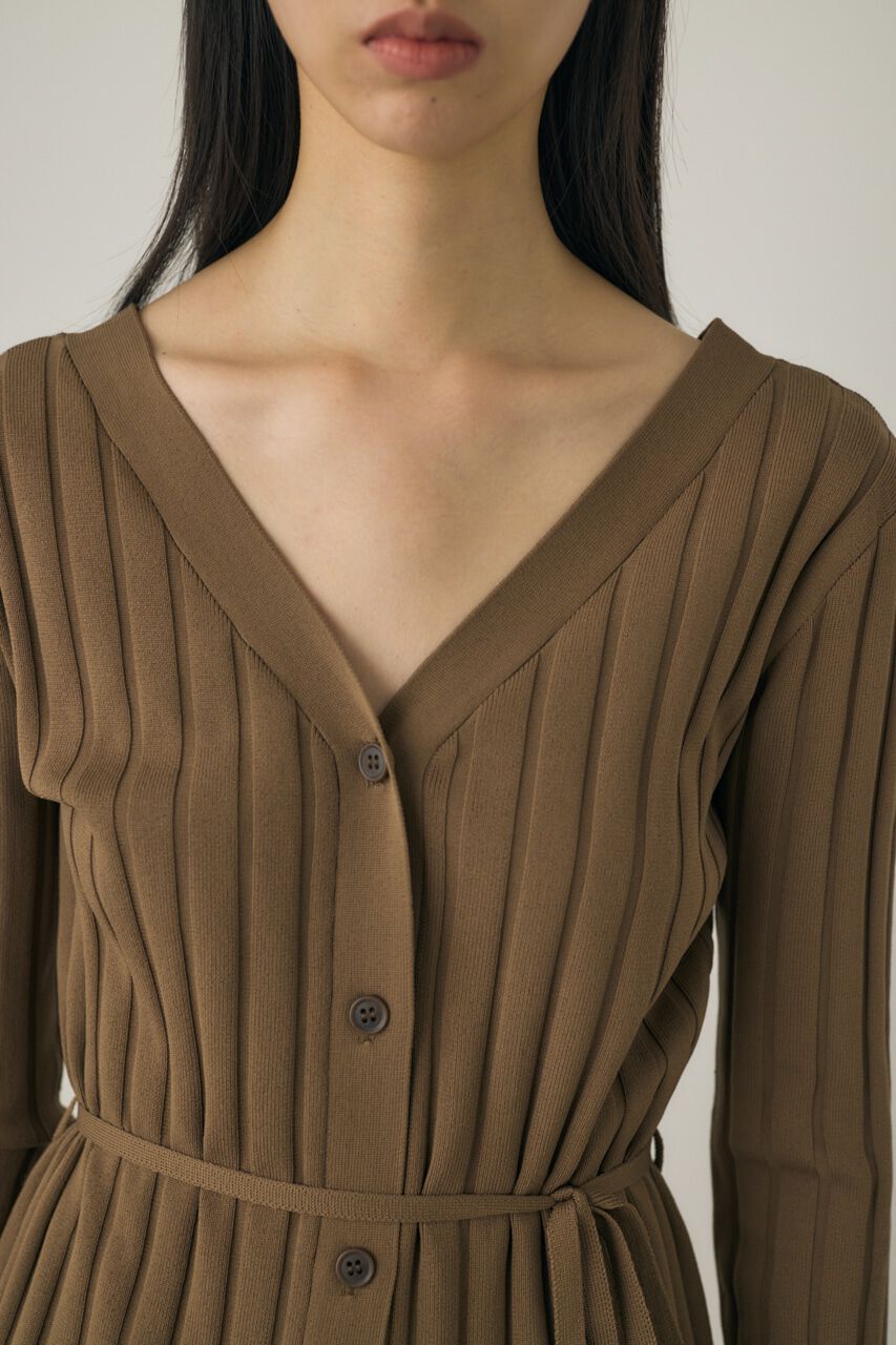 MOUSSY「2WAYニットワンピース　リサイクルポリエステル使用」|ワンピース|