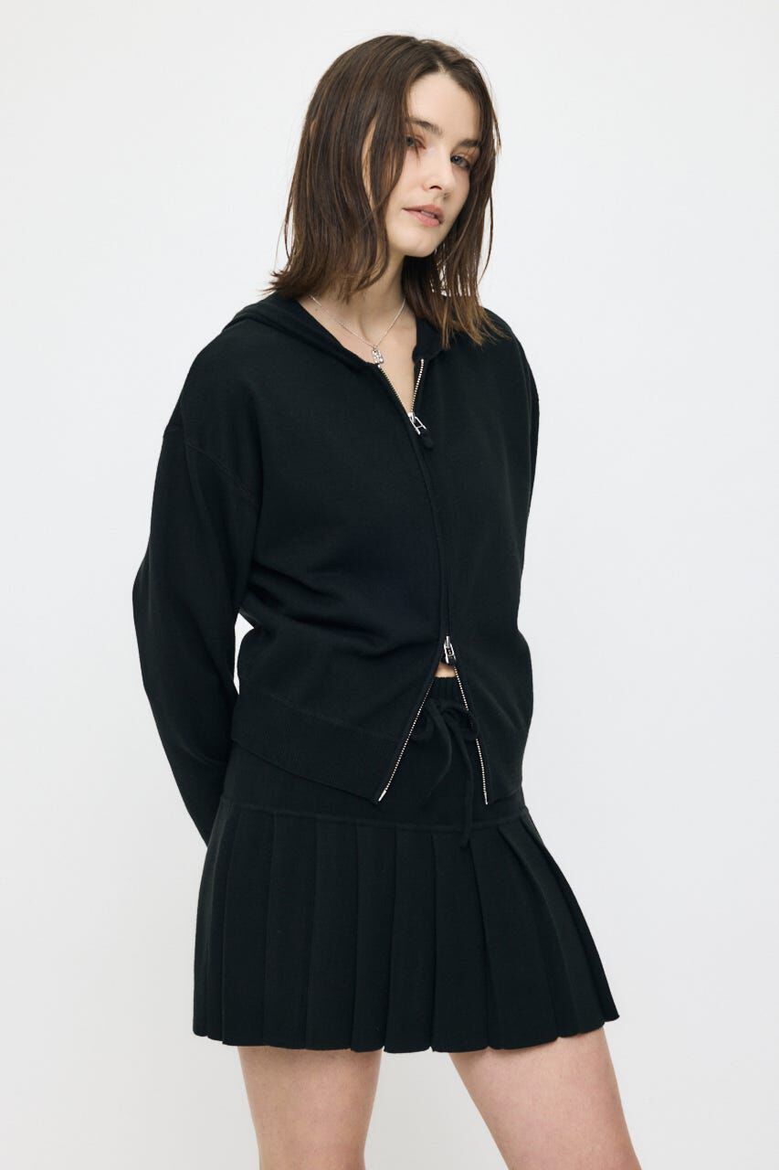 MOUSSY「ZIP UP PARKA & PLEATED ミニスカート」|ワンピース|