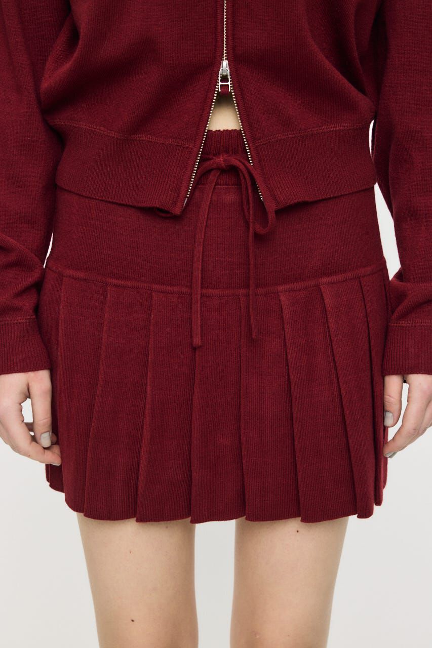 MOUSSY「ZIP UP PARKA & PLEATED ミニスカート」|ワンピース|