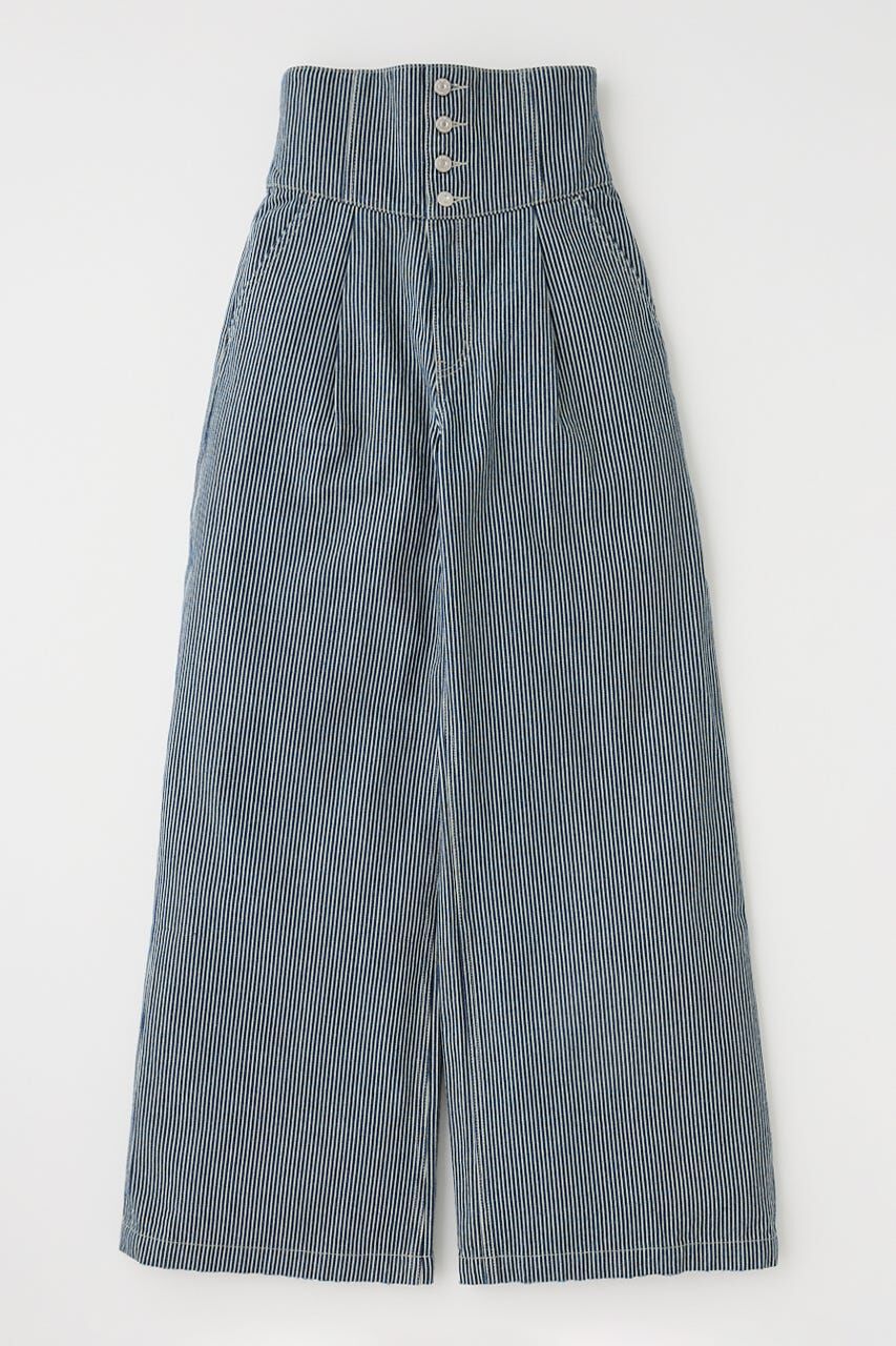 MOUSSY「CORSET DESIGN バギー」|デニム|