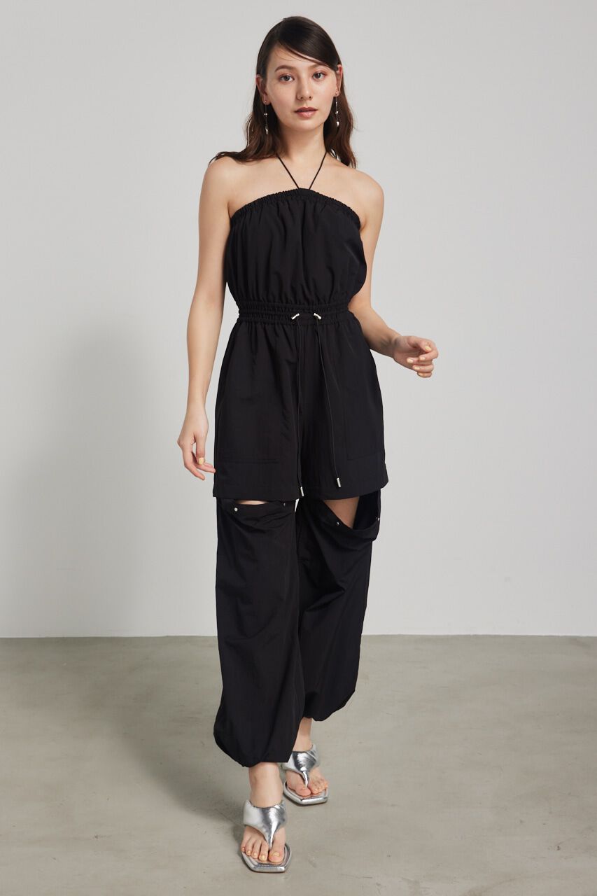 rienda「ゴムデザイン2WAYベアロンパース」|ワンピース|