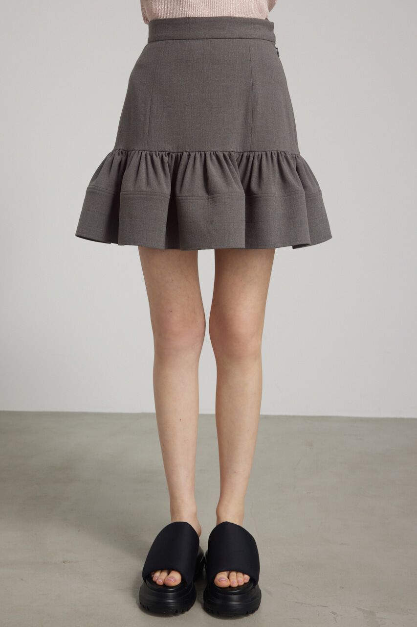 rienda「ミニマーメイドフリルJ/W SK」|スカート|