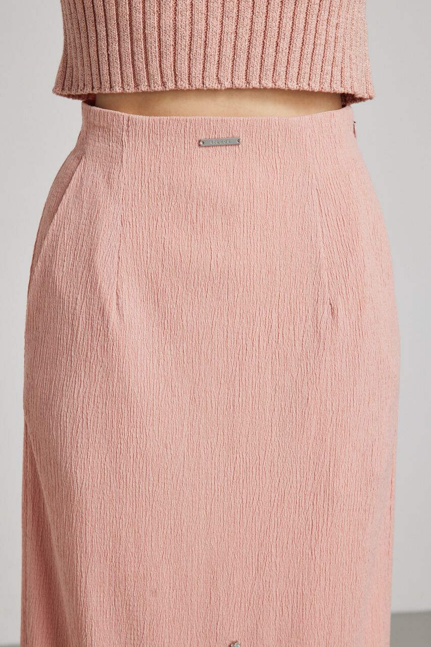 rienda「ビジューヘムJ/WタイトSK」|スカート|