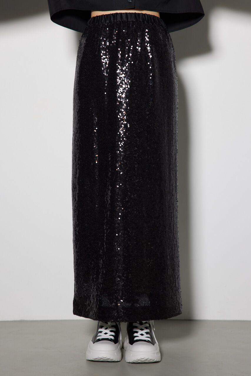 rienda「ジャストウエストスパンIラインスカート」|スカート|