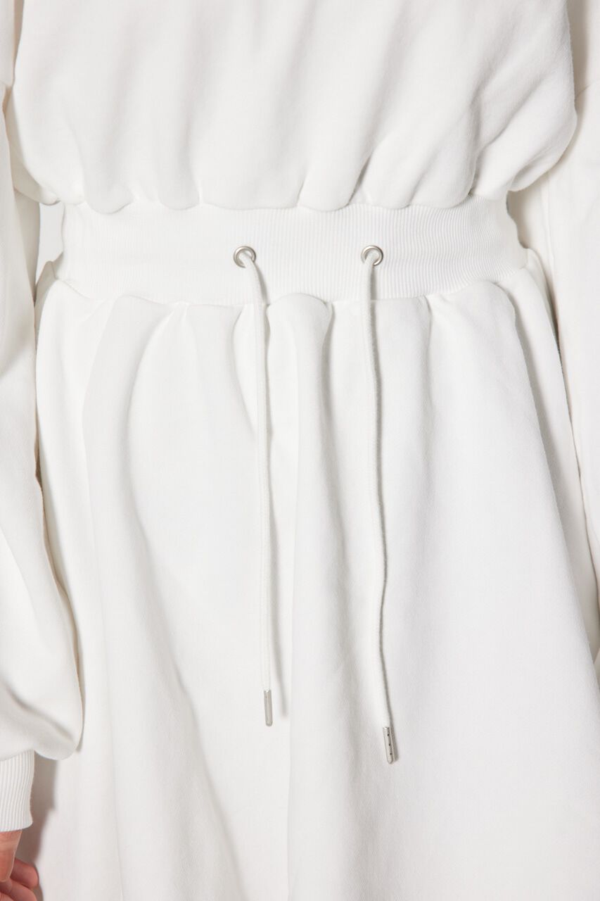 rienda「オフショルダースウェットミニフレアワンピース」|ワンピース|