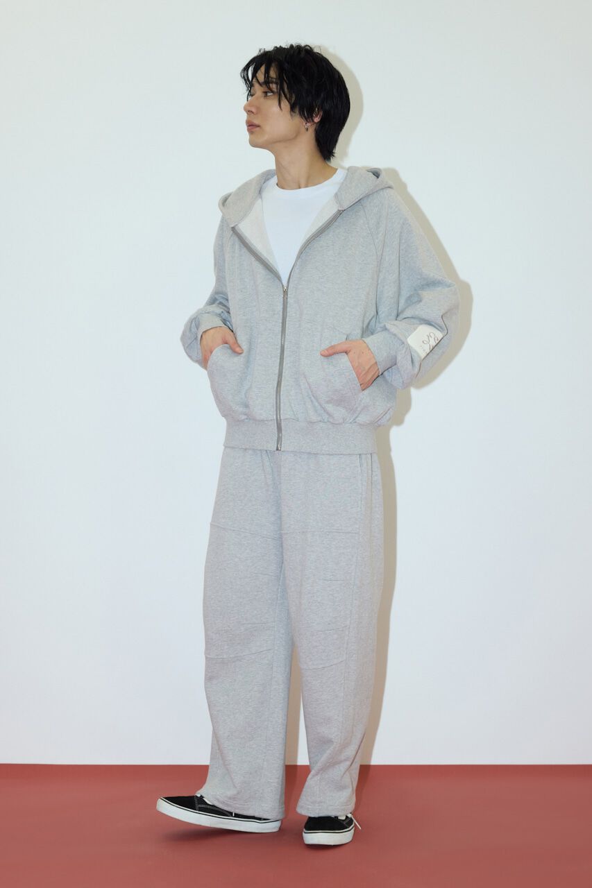 rienda「Rパッチ付きユニセックススウェットトップス」|Tシャツ・カットソー|